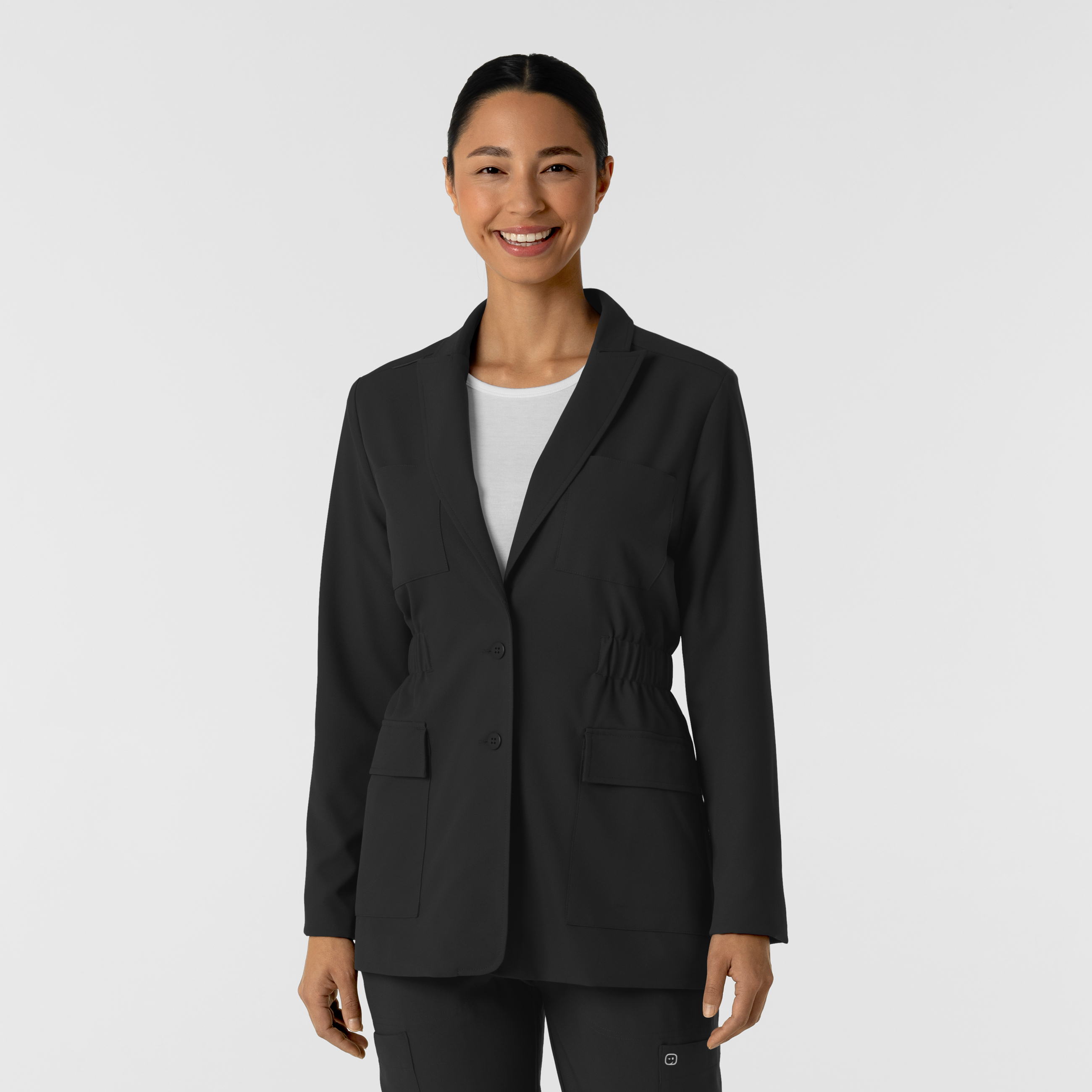 Women&#39;s Blazer Short Lab Coat-Wonder Wink