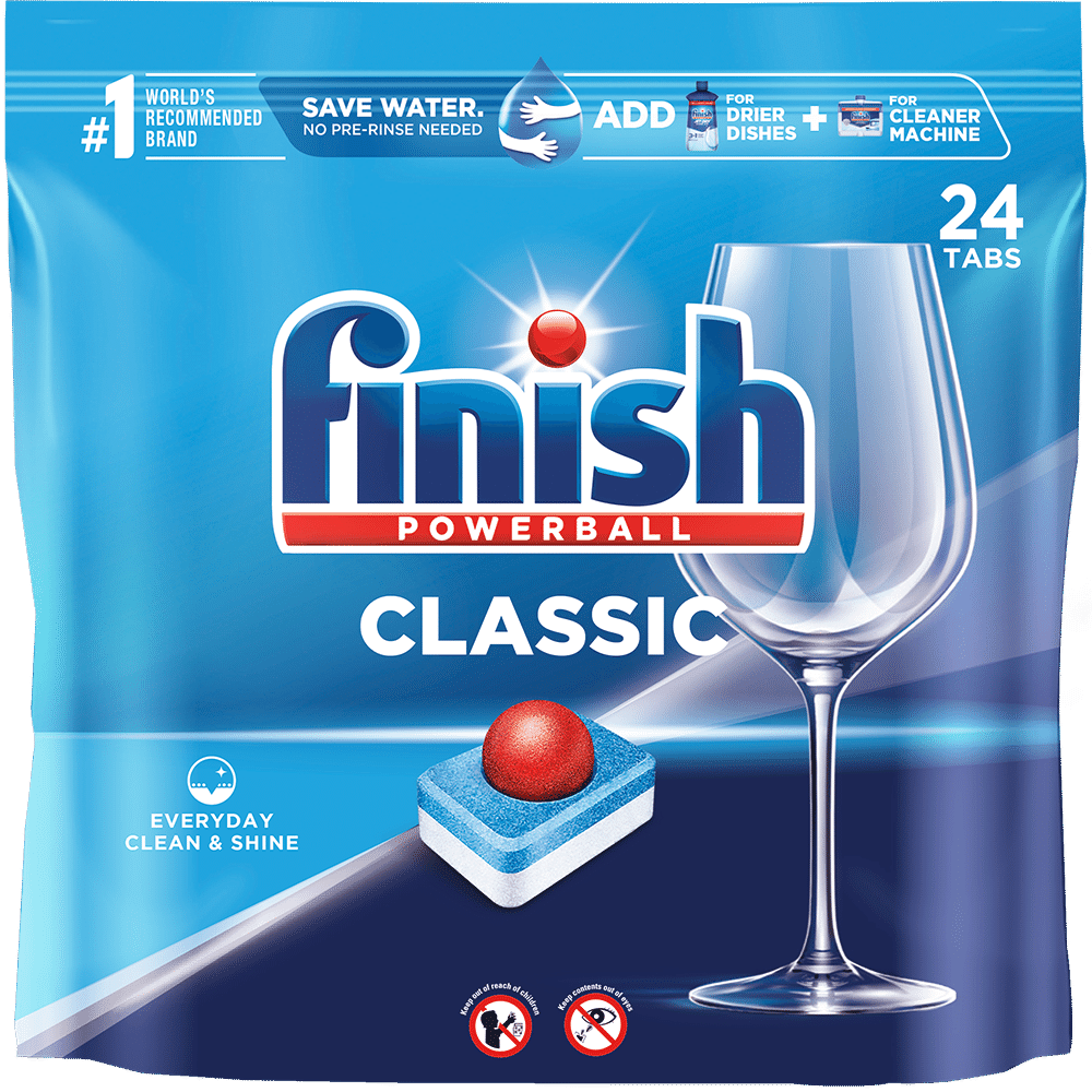 Finish® Classic Dishwasher Tablets 24 ct Regular Finish®