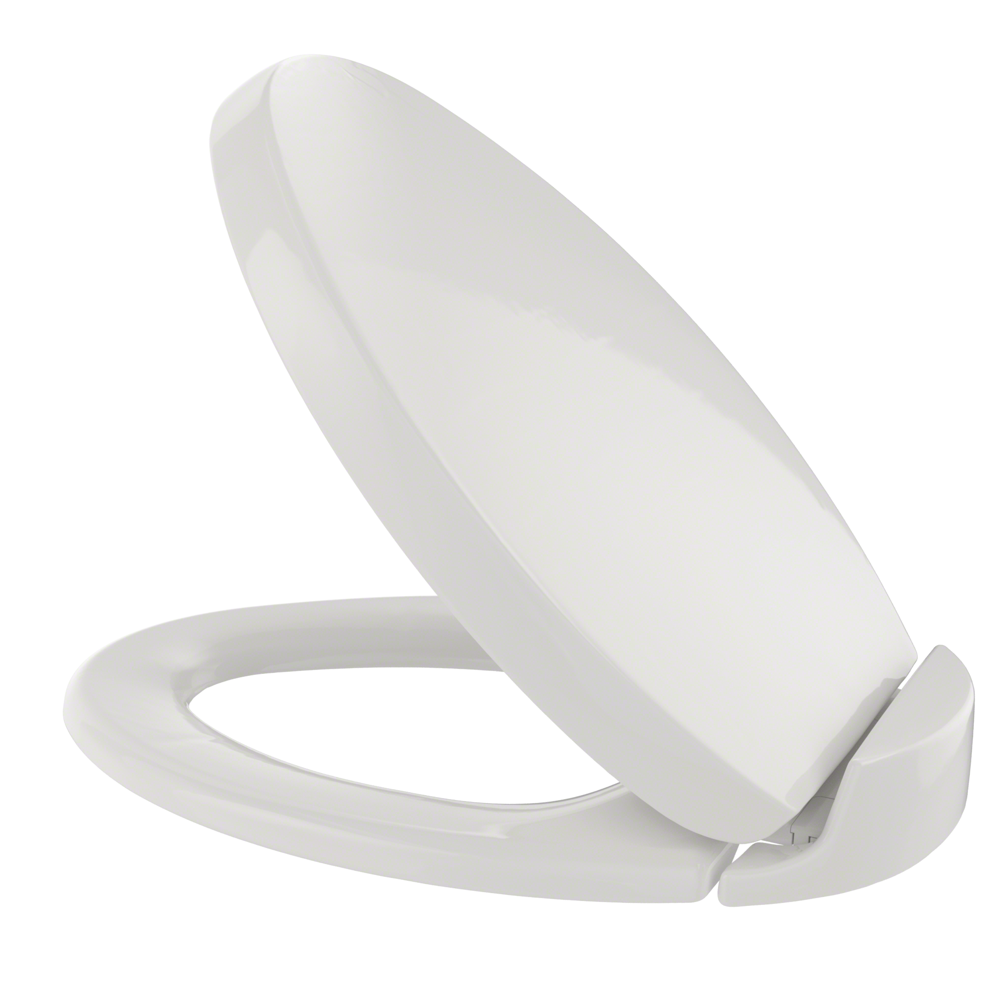 TOTO Oval SoftClose Non Slamming, Slow Close Elongated Toilet Seat and Lid, Colonial White, Plastic, SS204#11