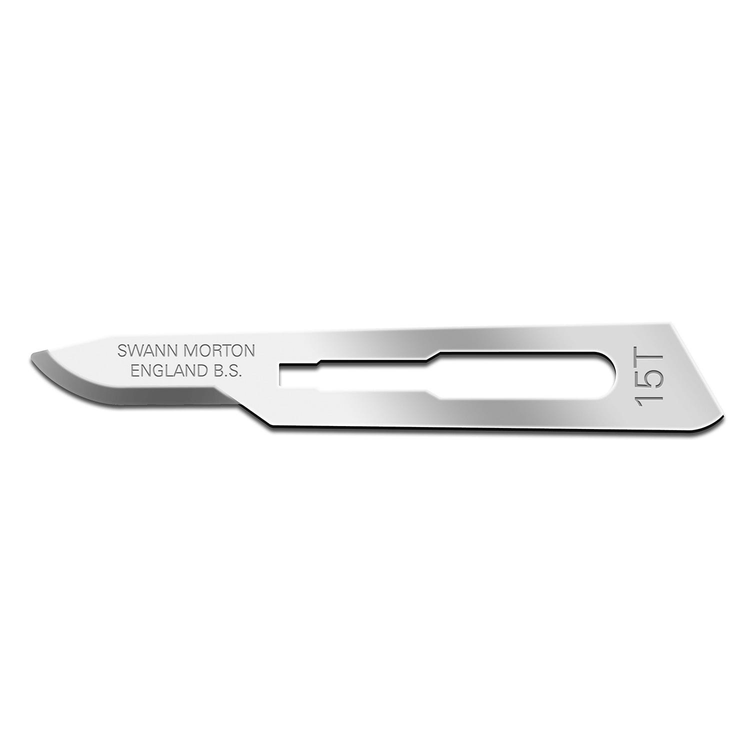 Swann-Morton® Surgical Blade #15T Stainless Steel Sterile - 100/Box