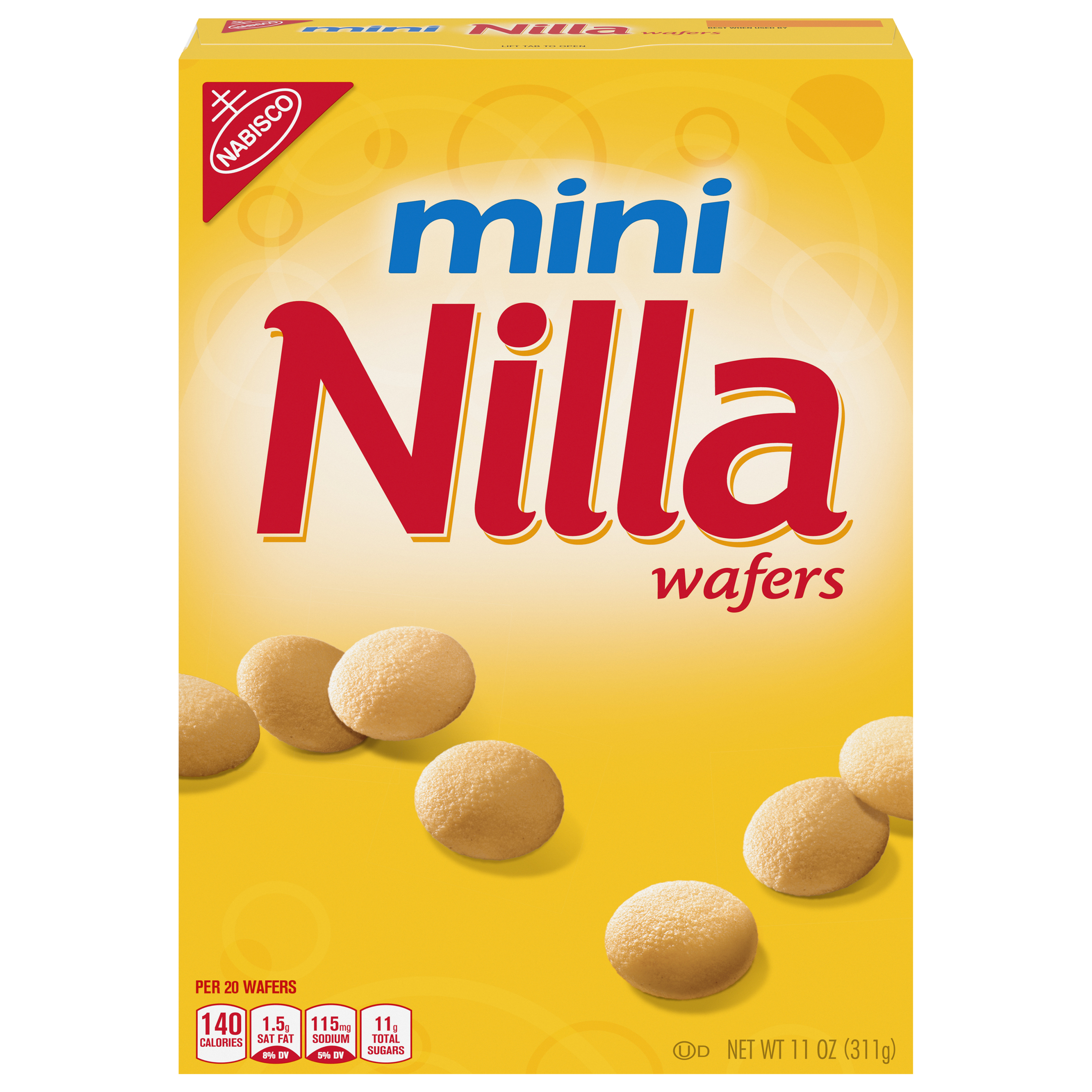 Nilla Wafers Mini Vanilla Wafer Cookies, 11 oz Box-0