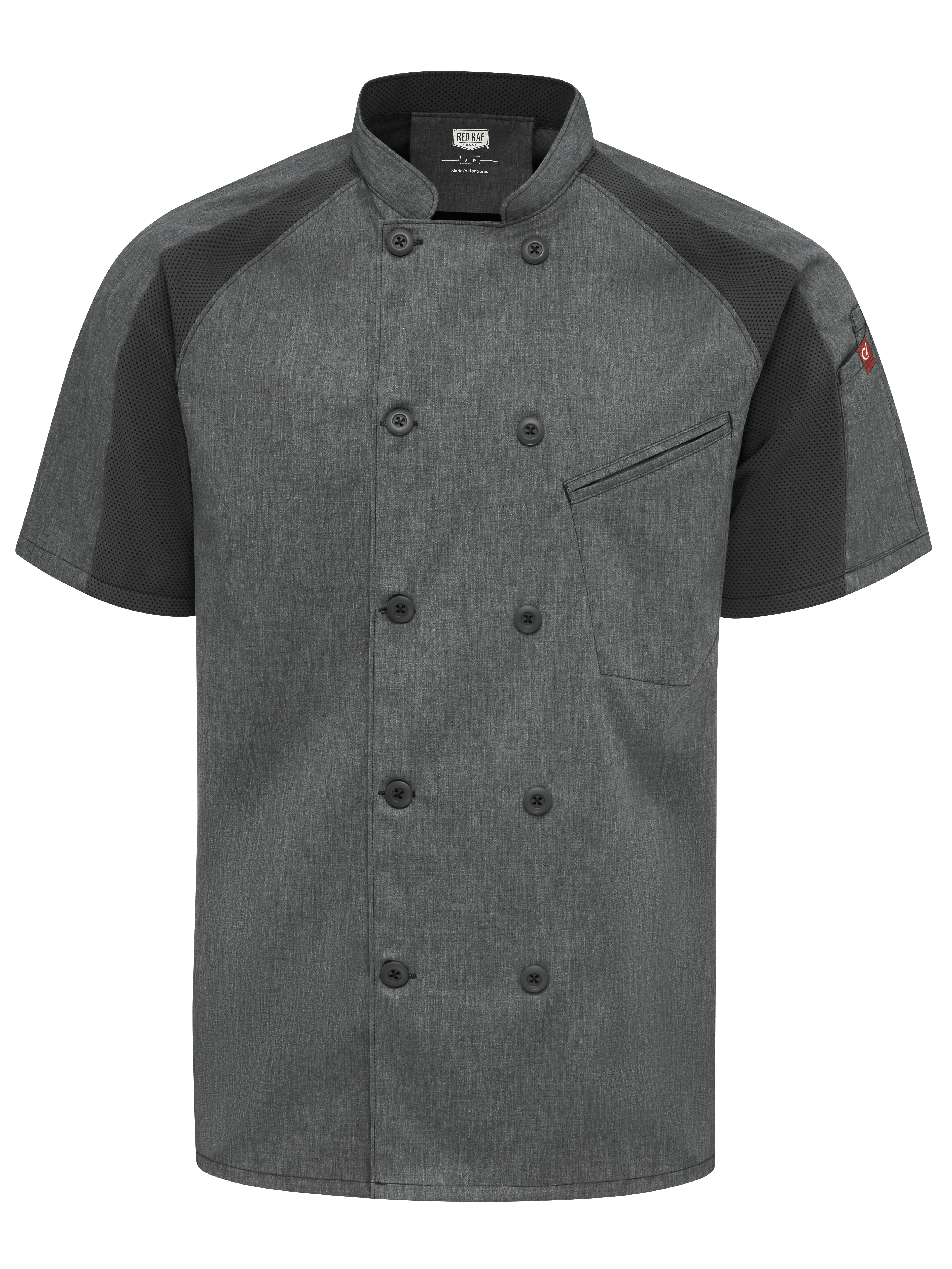 Picture of Red Kap® 052M Men's Airflow Raglan Chef Coat with OilBlok
