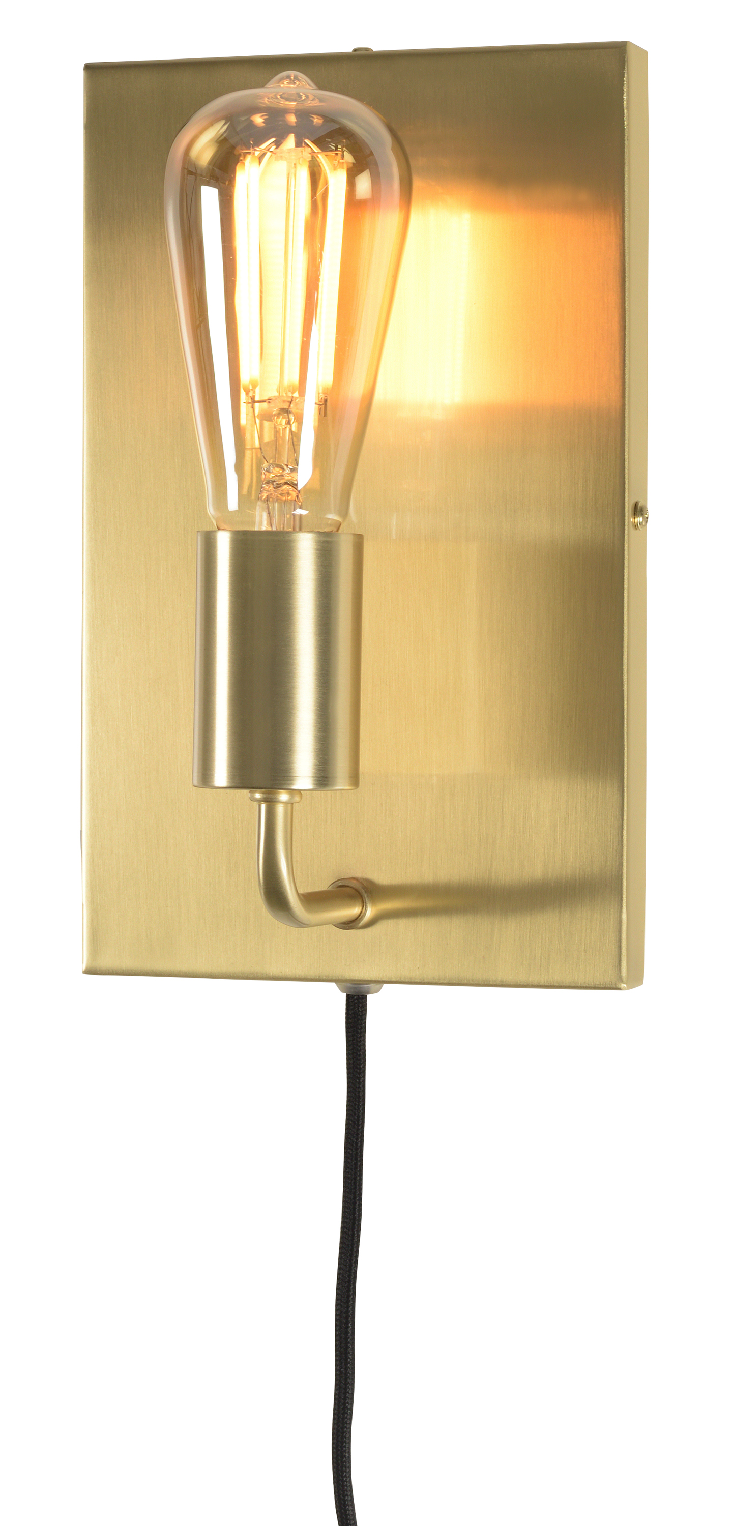 Wandlamp Madrid - Goud - 15x10x25cm