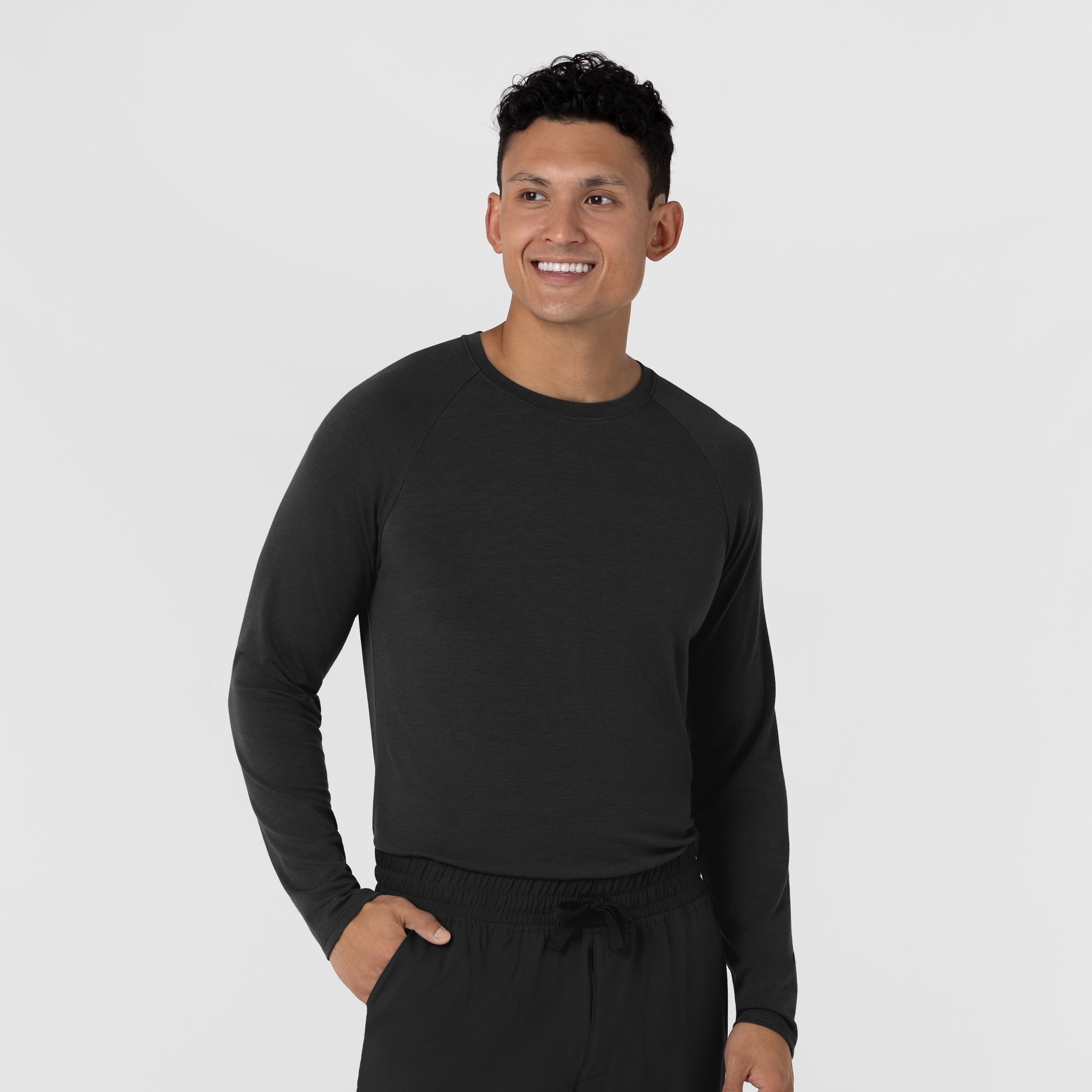 Layers Men‘s Essential Layer Long Sleeve-Wonder Wink