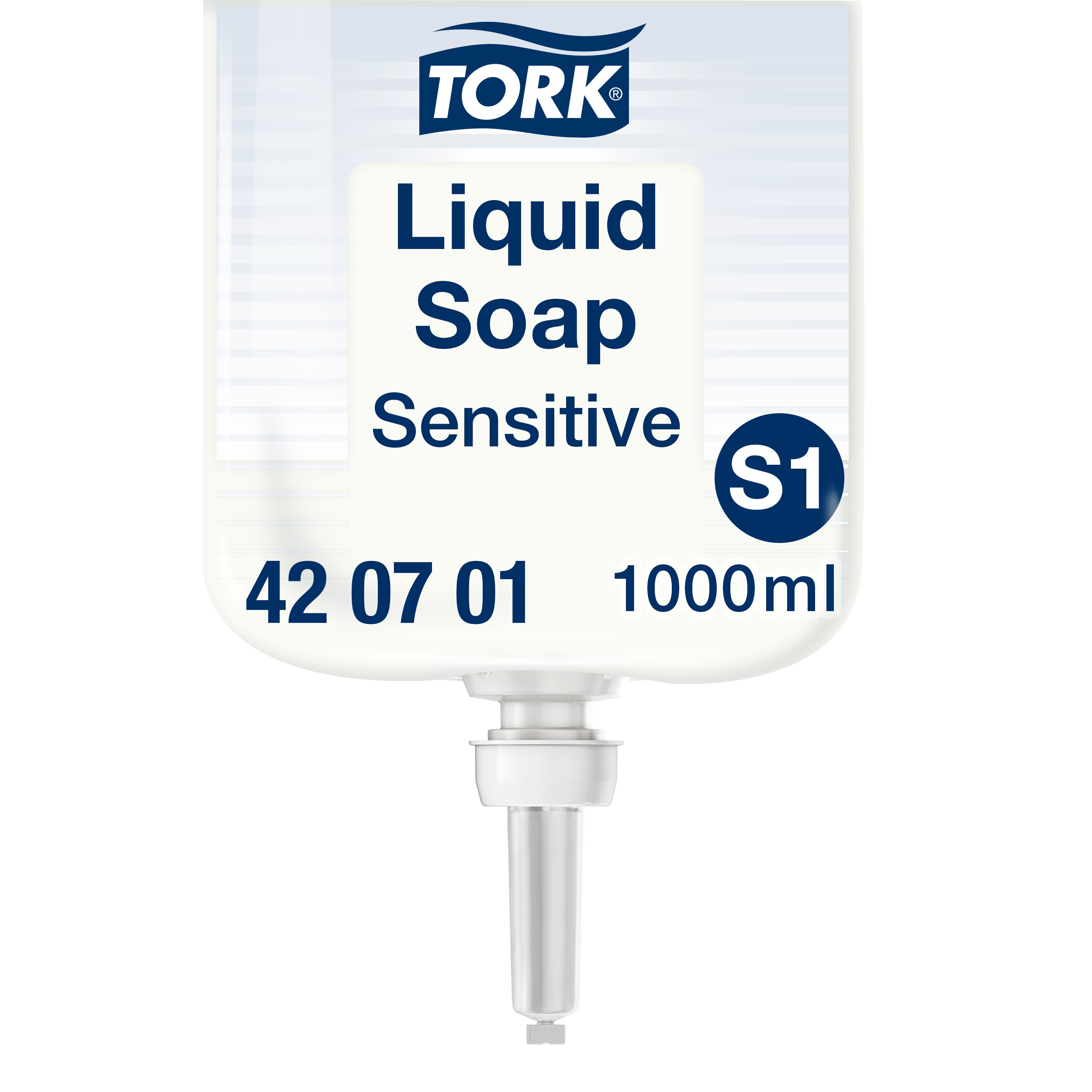 Håndsæbe, Flydende, Refill, 1000 ml, Tork Extra mild S1