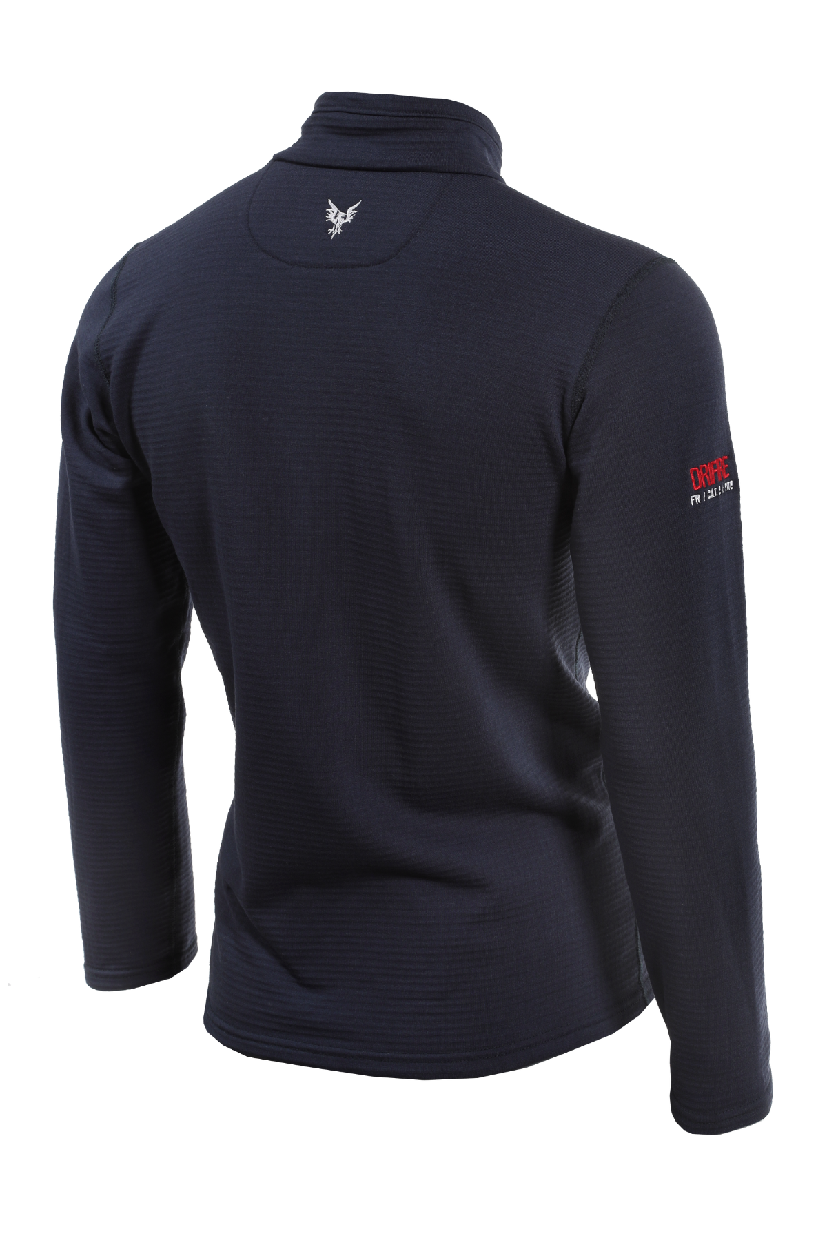 SWSFWQZ-NB_DRIFIRE_Power Grid_Quarter_Zip-Navy-Back_Web.png