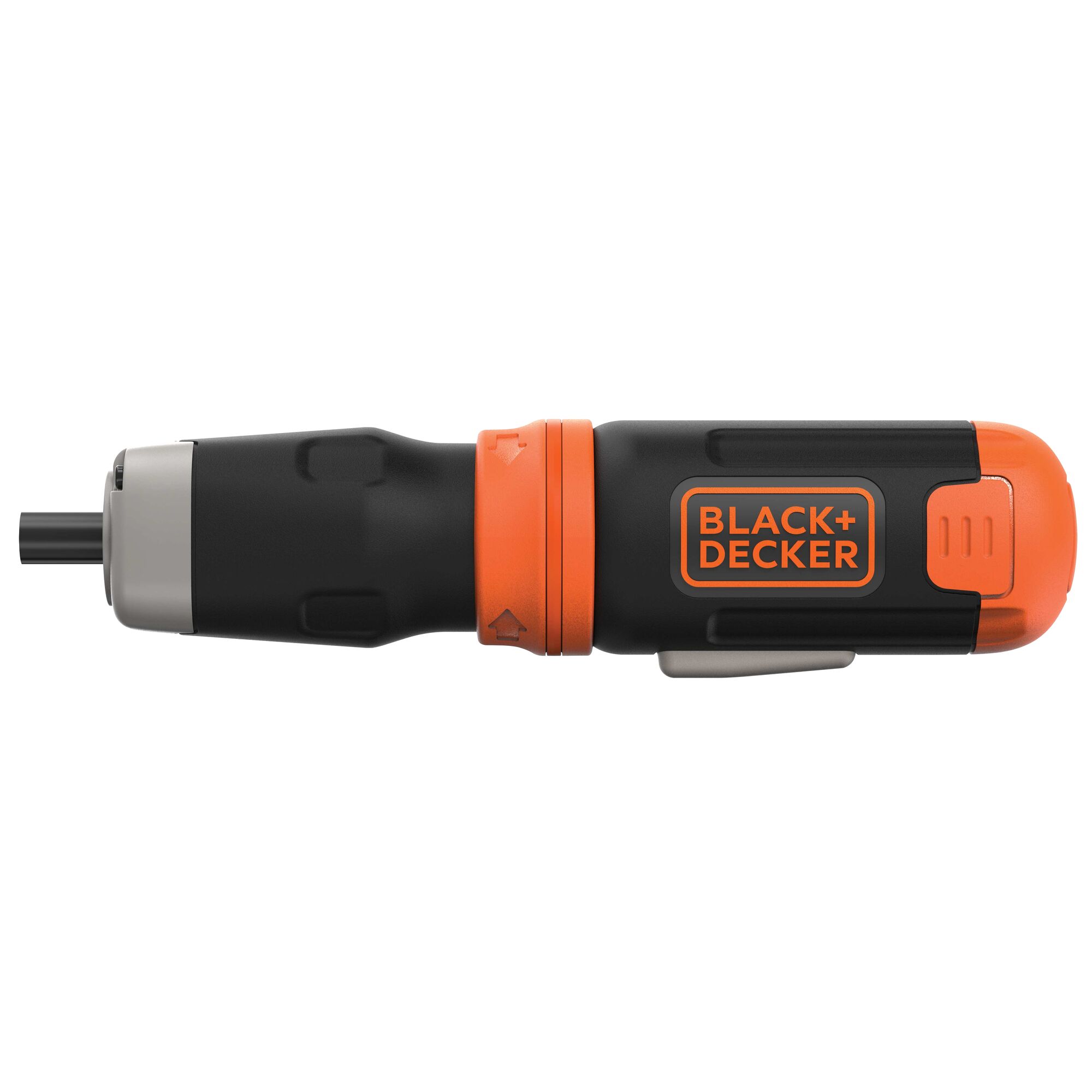 Profile of cordless power driver screwdriver.