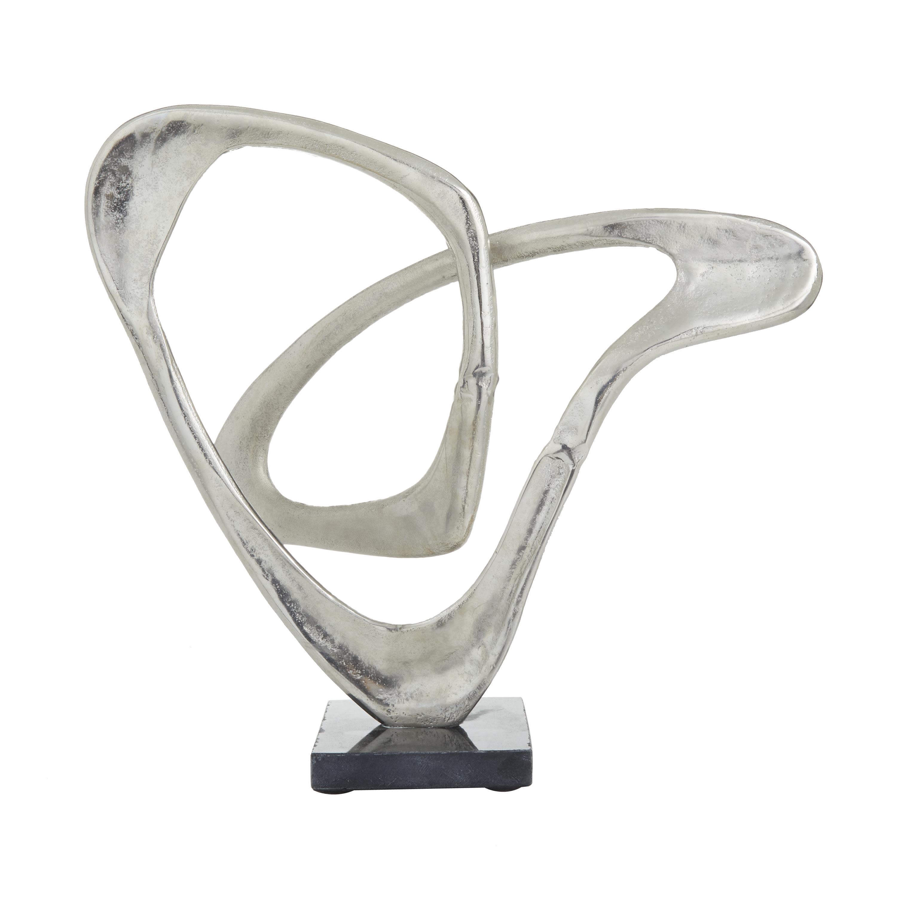 ALUM MRBL SCULPTURE ; 4 Pcs 