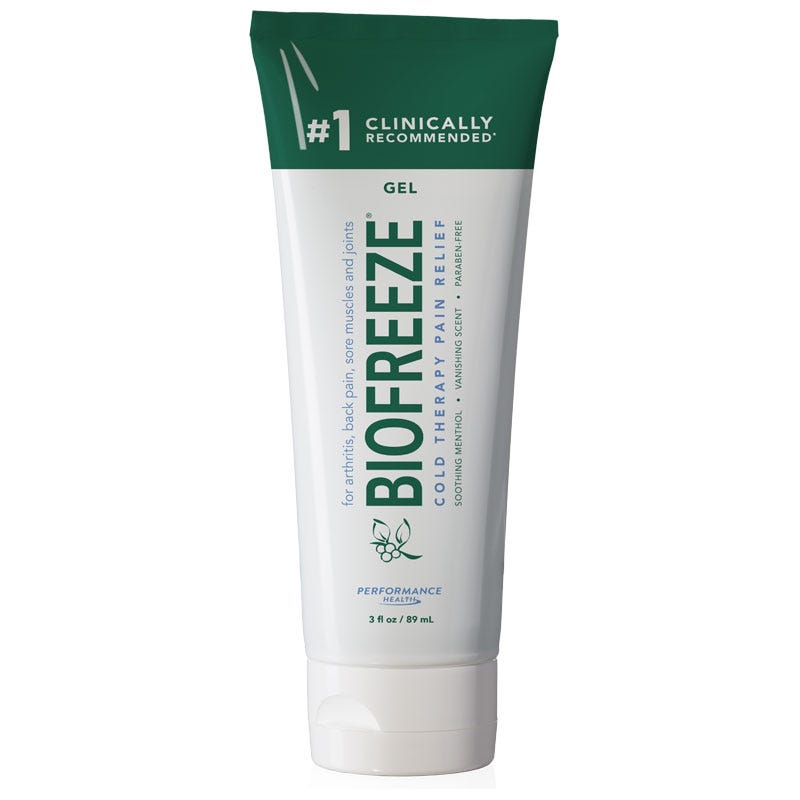 Biofreeze Pain Relieving Gel 3 oz Tube