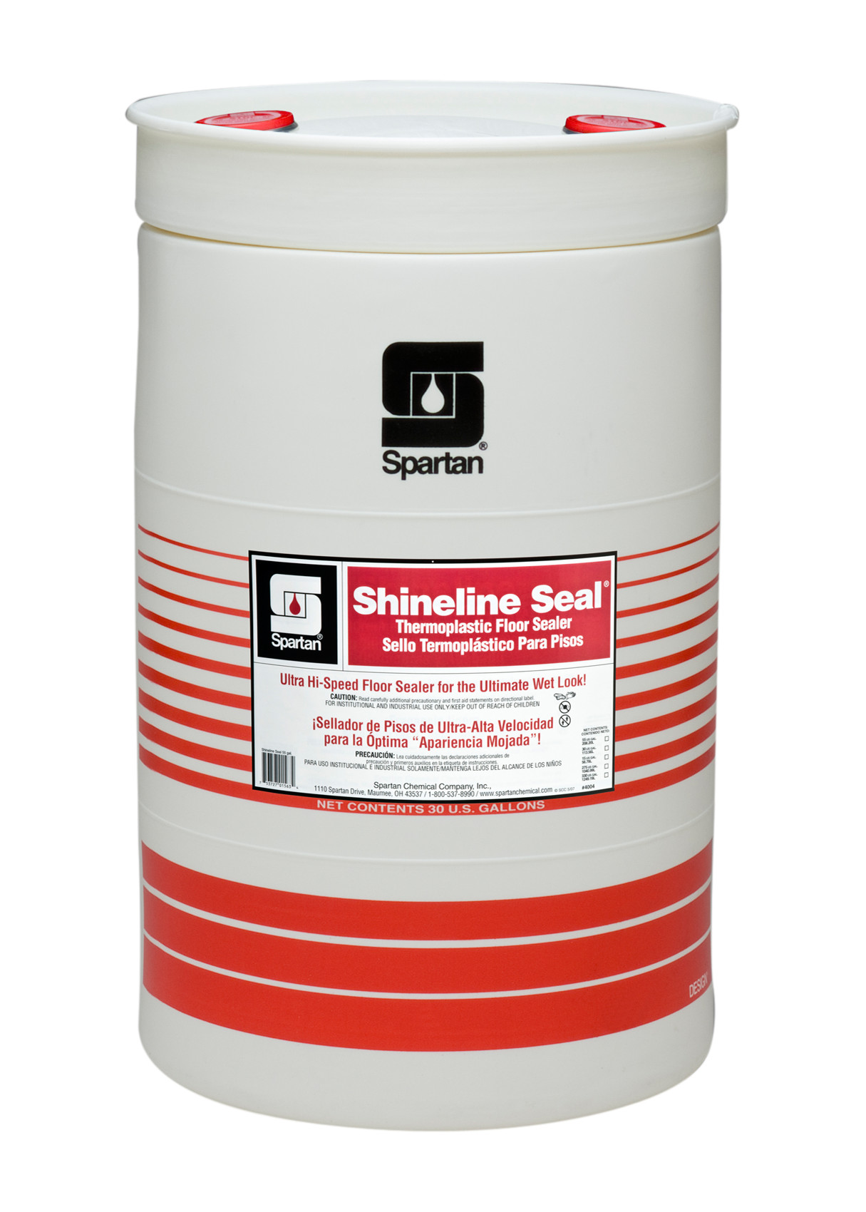 Spartan Chemical Company Shineline Seal, 30 GAL DRUM
