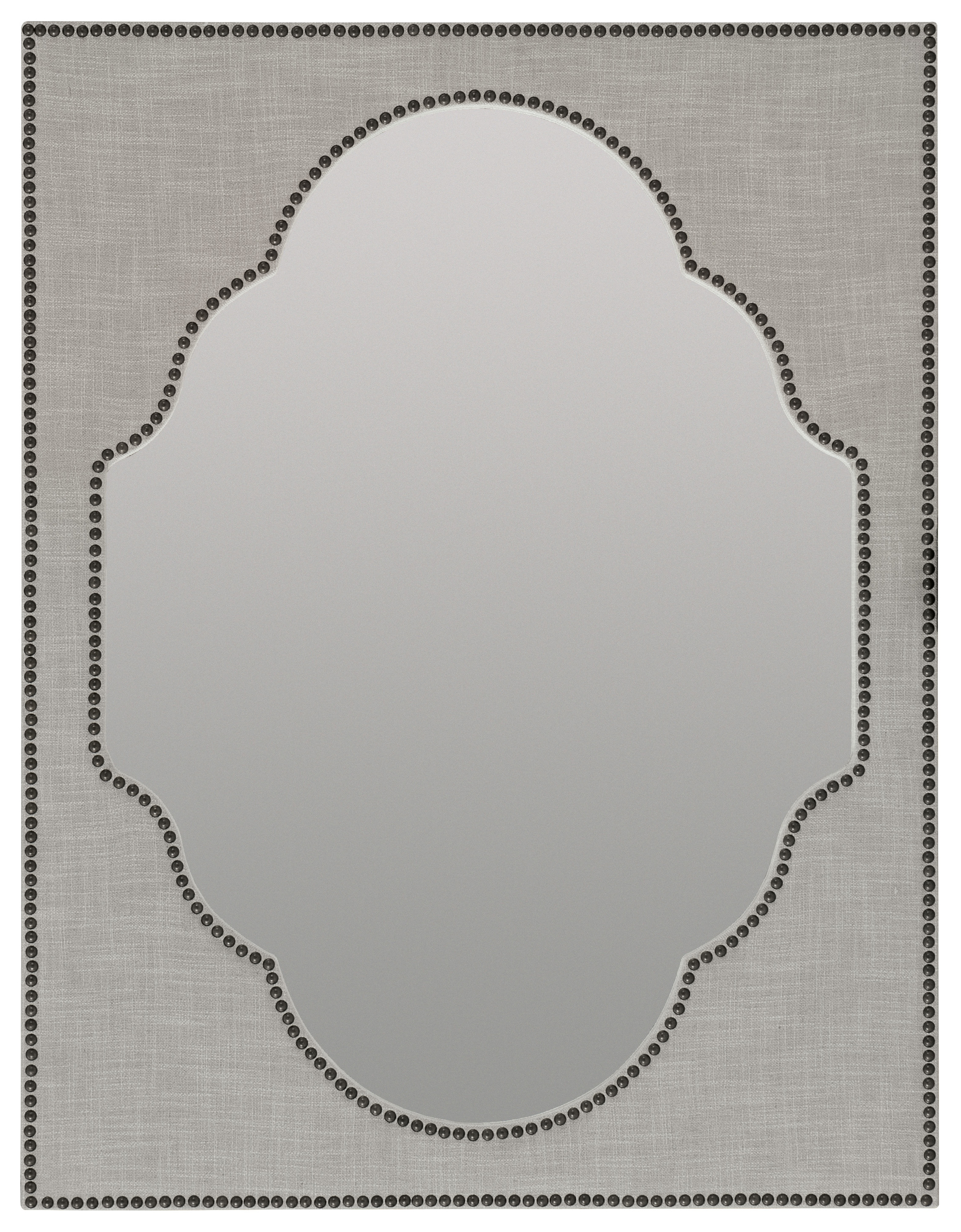 Picture of Nourmand Linen Wrapped Mirror