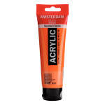 AMSTERDAM STANDARD ACRYLIC PAINT 120ML AZO ORANGE 276