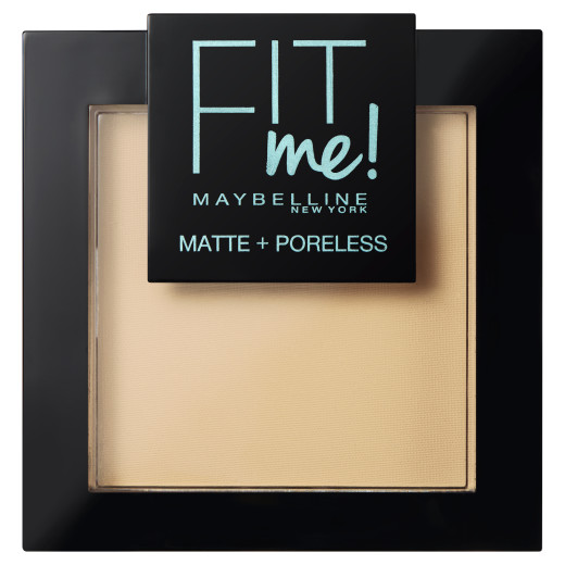 maybelline new york fit me matte+poreless pudra - 110 porcelain