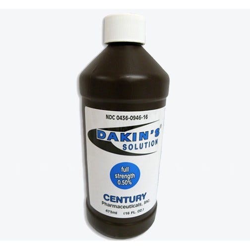 Dakin's Full Strength&reg;, Sodium Hypochlorite 0.50%