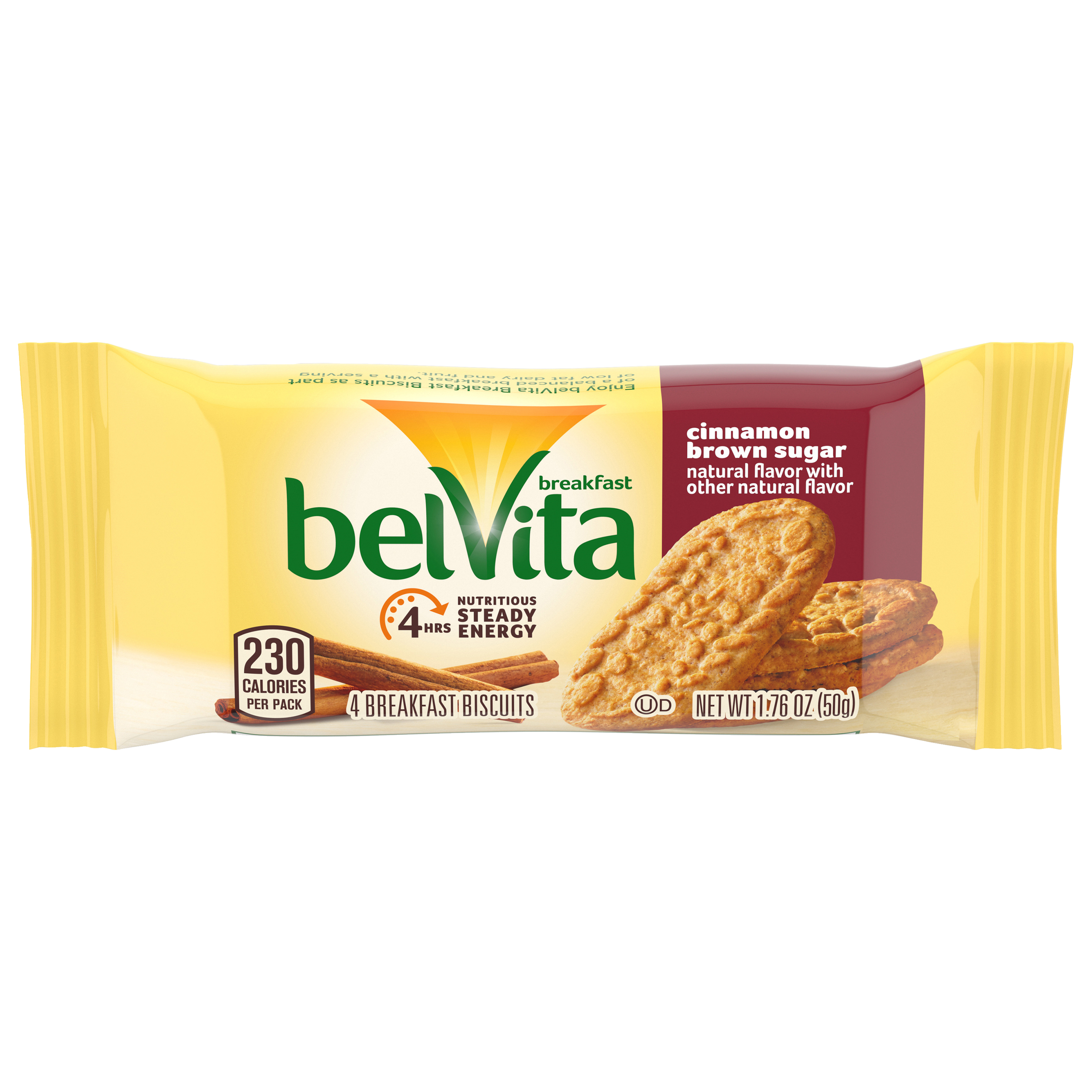 belVita Breakfast Biscuit Cinnamon Brown Sugar 64/1.76OZ