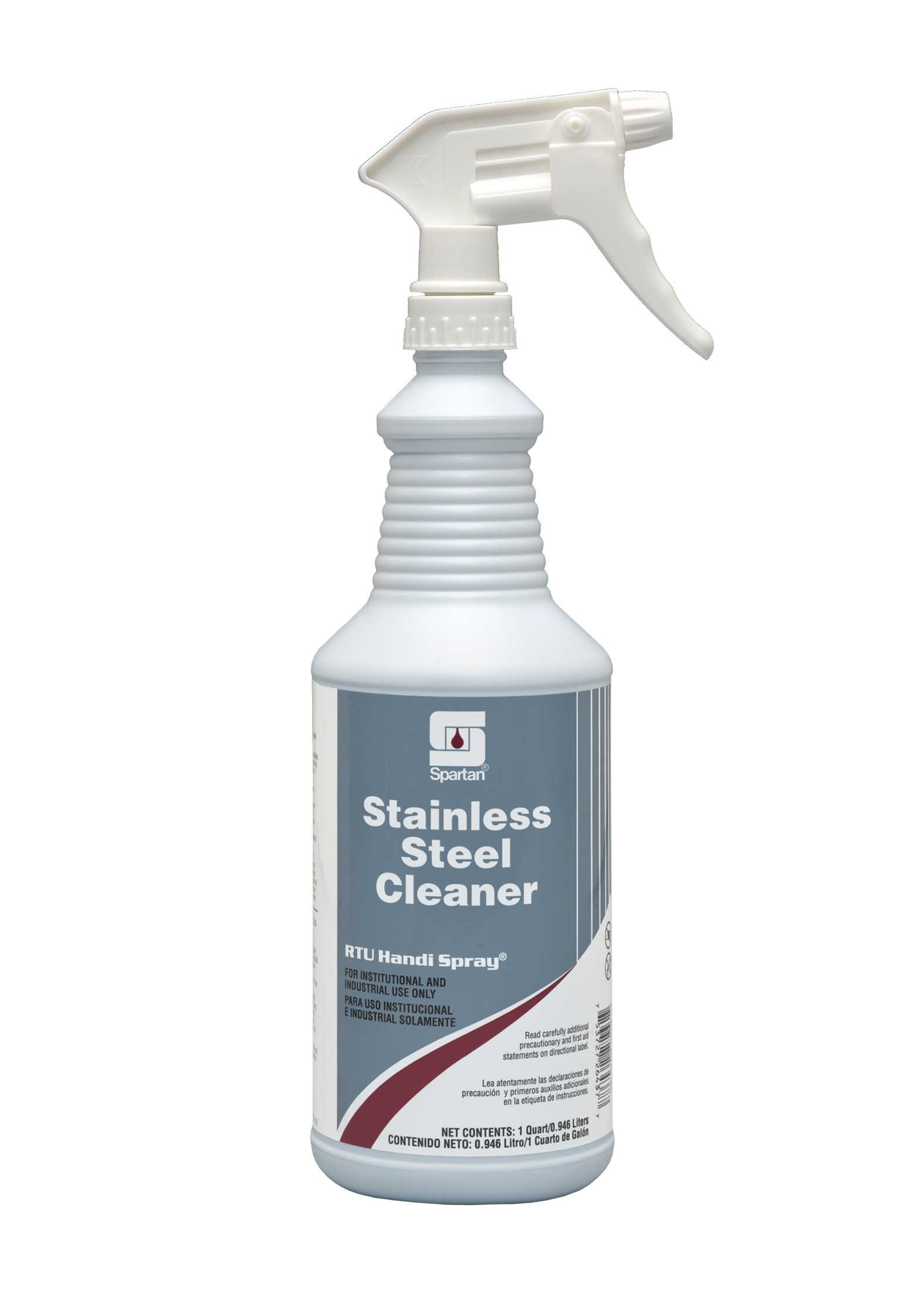 Spartan Chemical Company Stainless Steel Cleaner, QUART 12/CSE