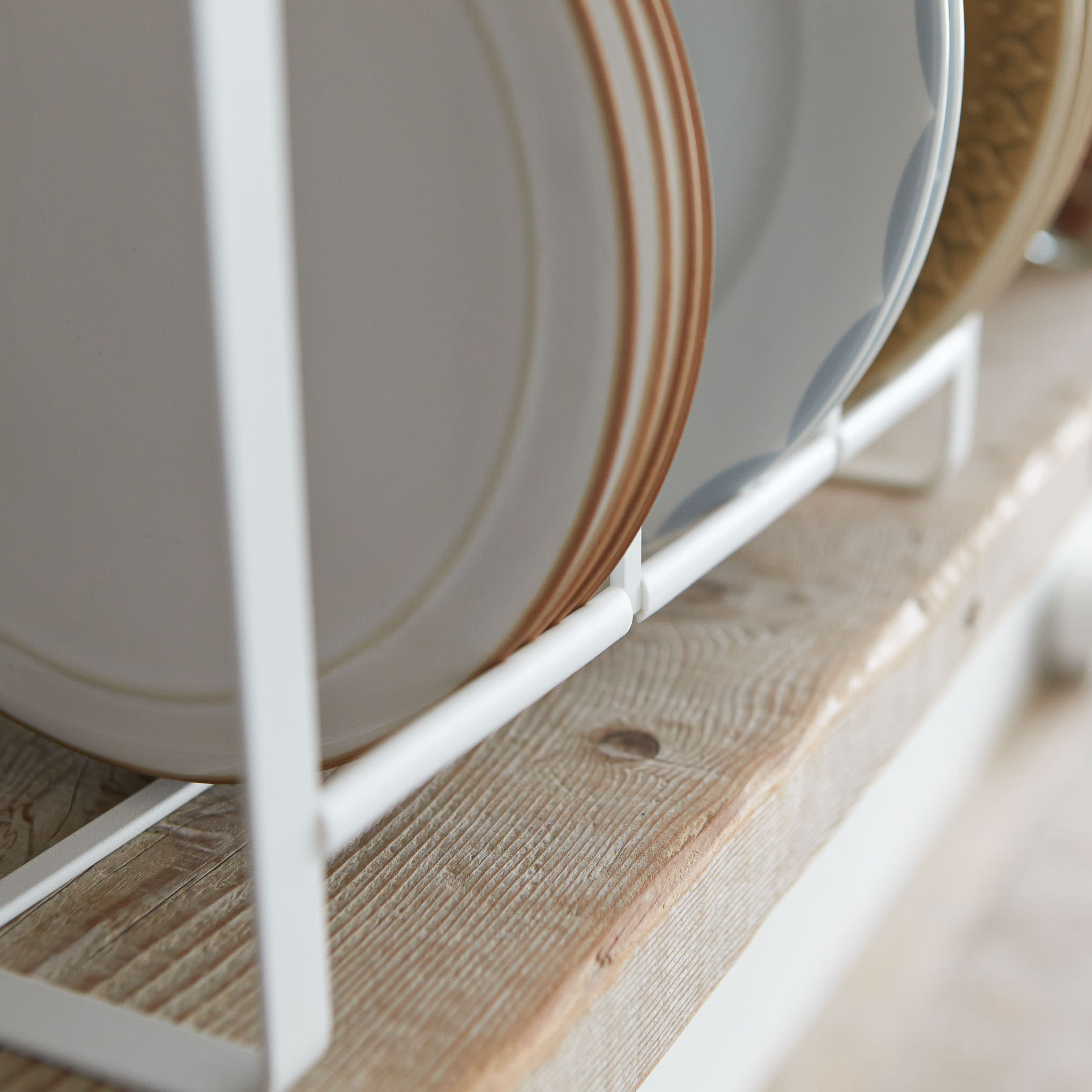 Wide Dish Rack : Protective Silicone Pads