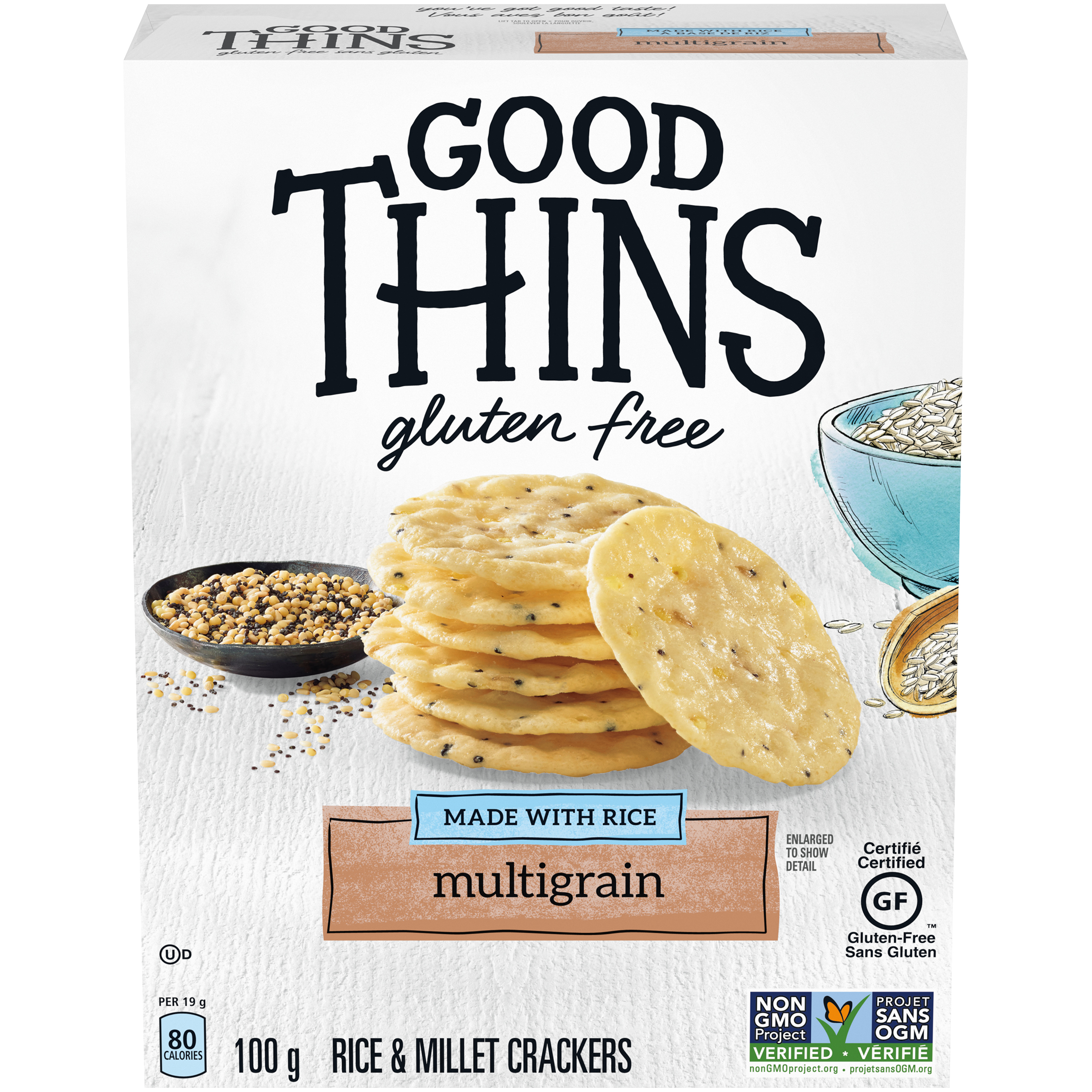 Good Thins Rice Multigrain Crackers 100 G