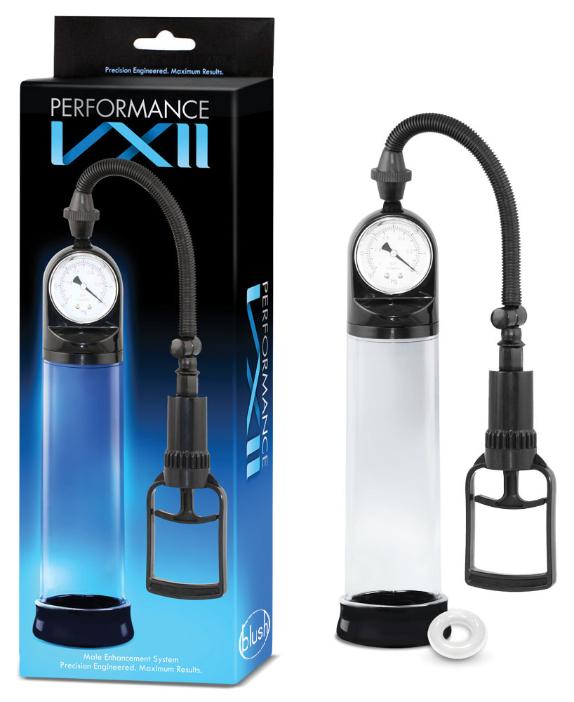 Blush Performance VX2 Male Enhancement Clear/Black Pump