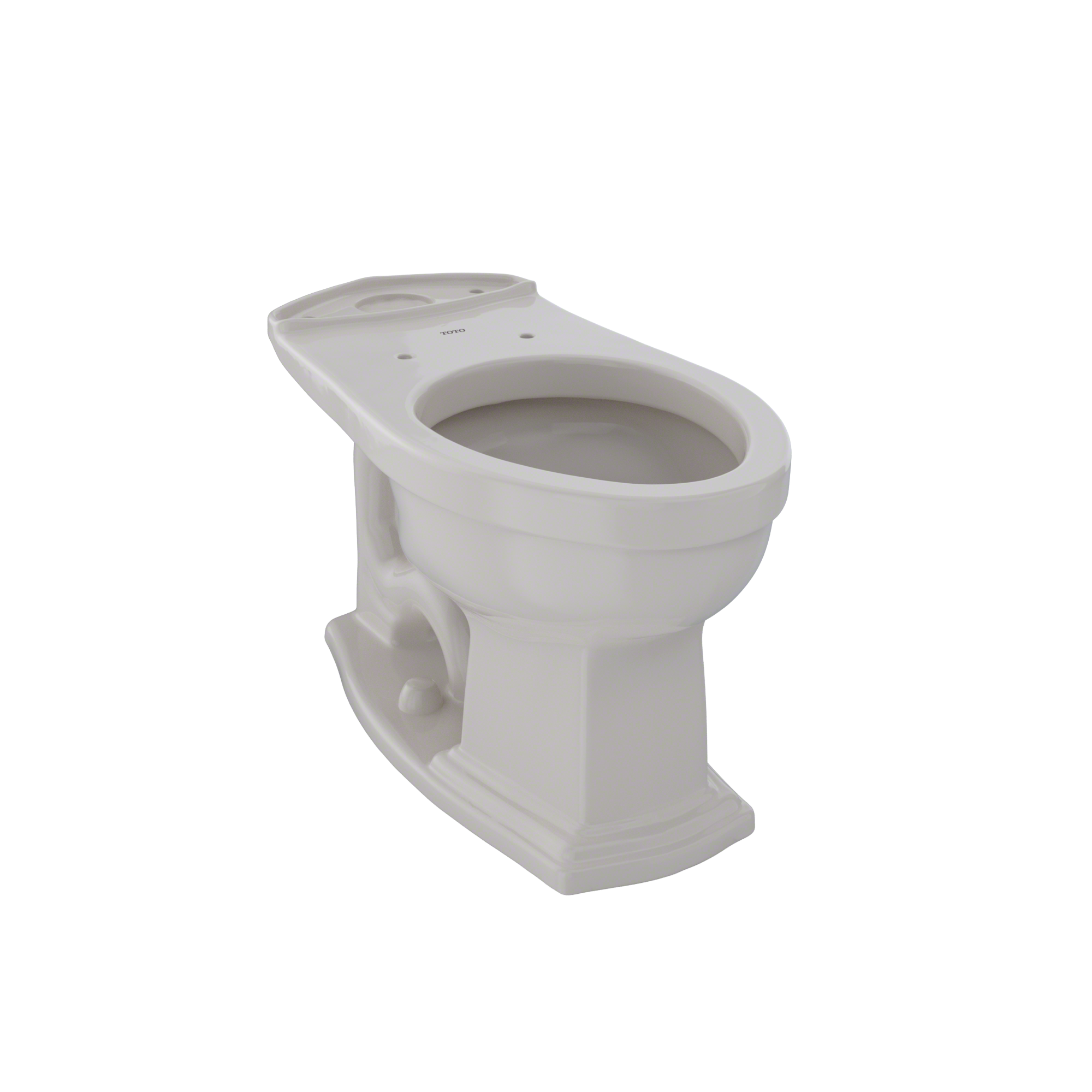 TOTO Eco Clayton and Clayton Universal Height Elongated Toilet Bowl, Sedona Beige, Vitreous China, C784EF#12