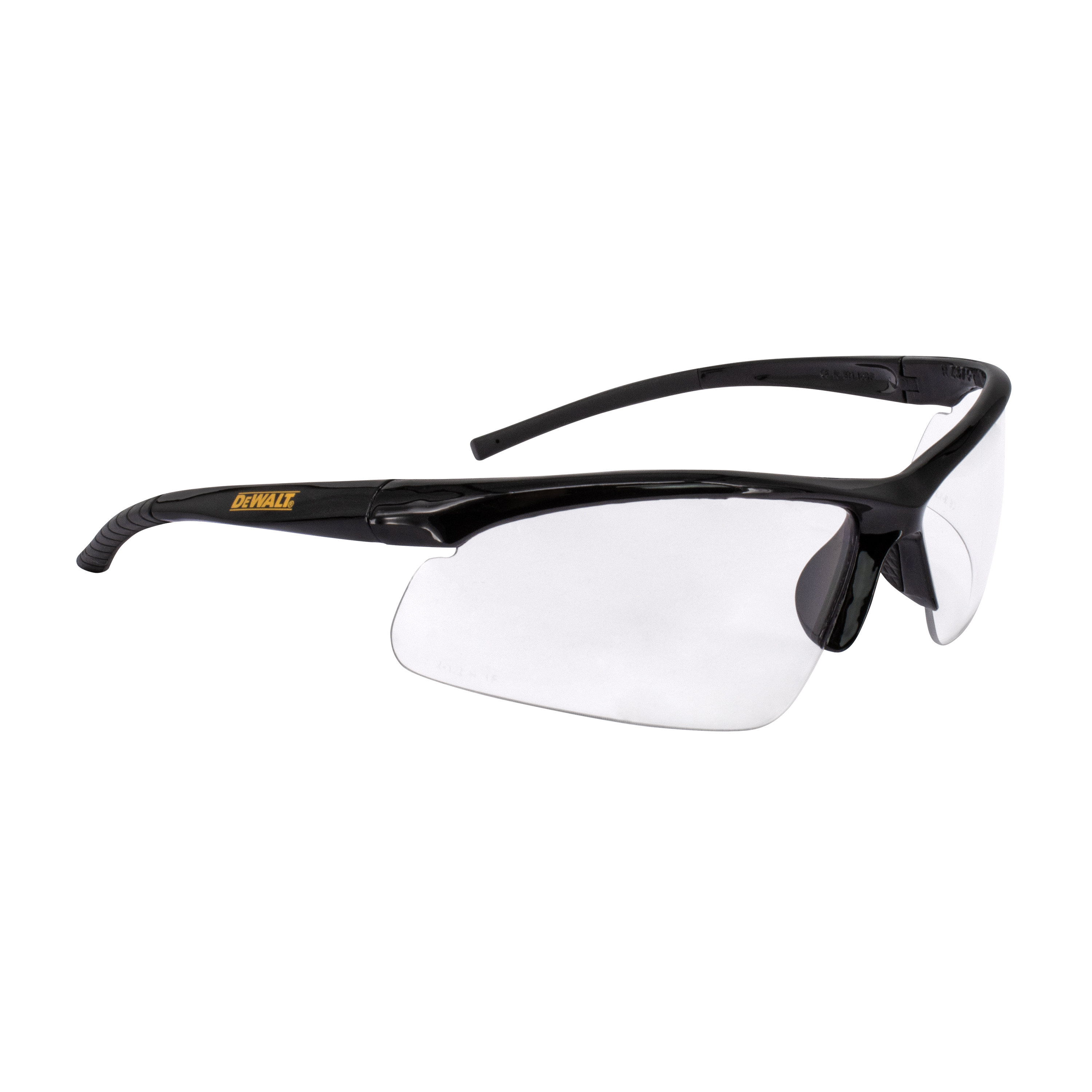 DPG51 Radius Retail Protective Eyewear - Black Frame - Clear Lens