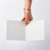 Heart Blank Card - Birthday, Friendship, Thinking of You, Anniversary, Wedding image