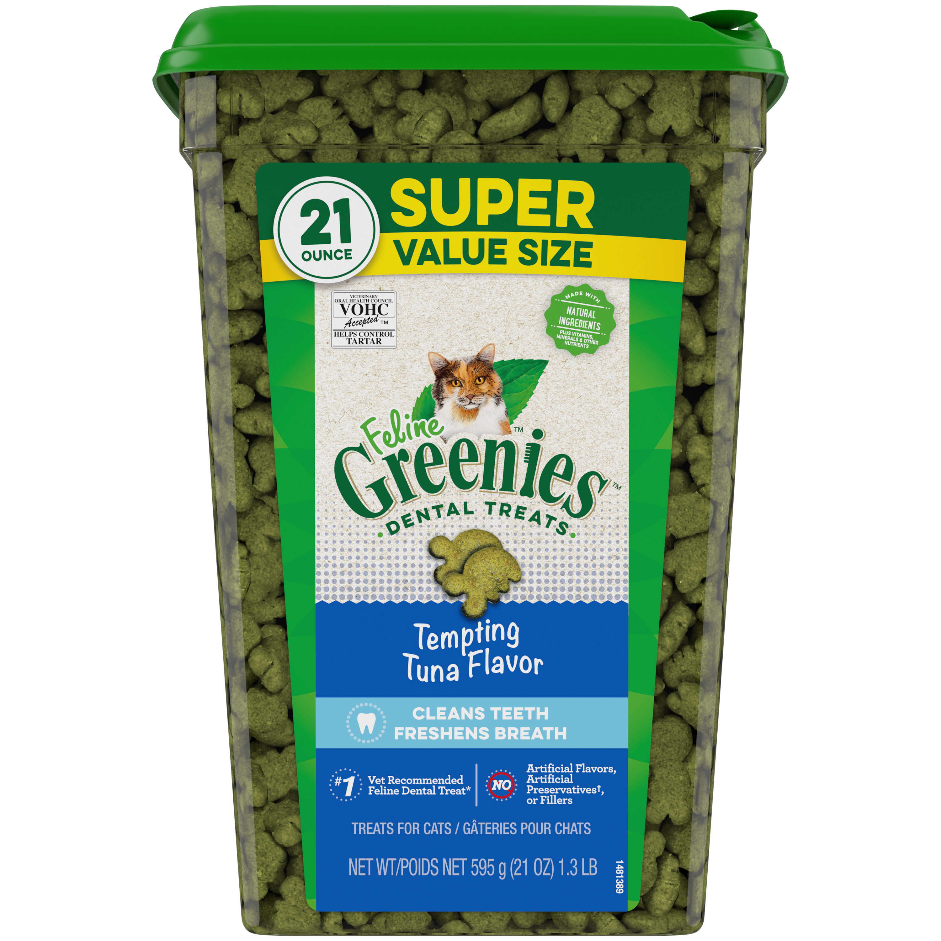 21 oz. Greenies Feline Tuna Treats - Treats