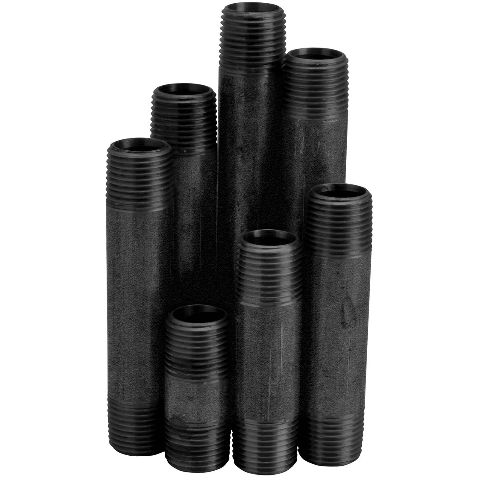 Wolverine Brass® 83233 BLACK IRON NIPPLE-1/2X 2