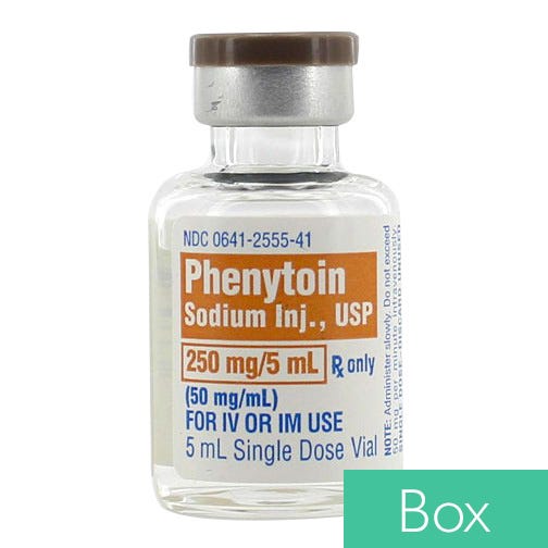 Phenytoin Sodium 50mg/ml 5ml Single Dose Vial - 25/Box