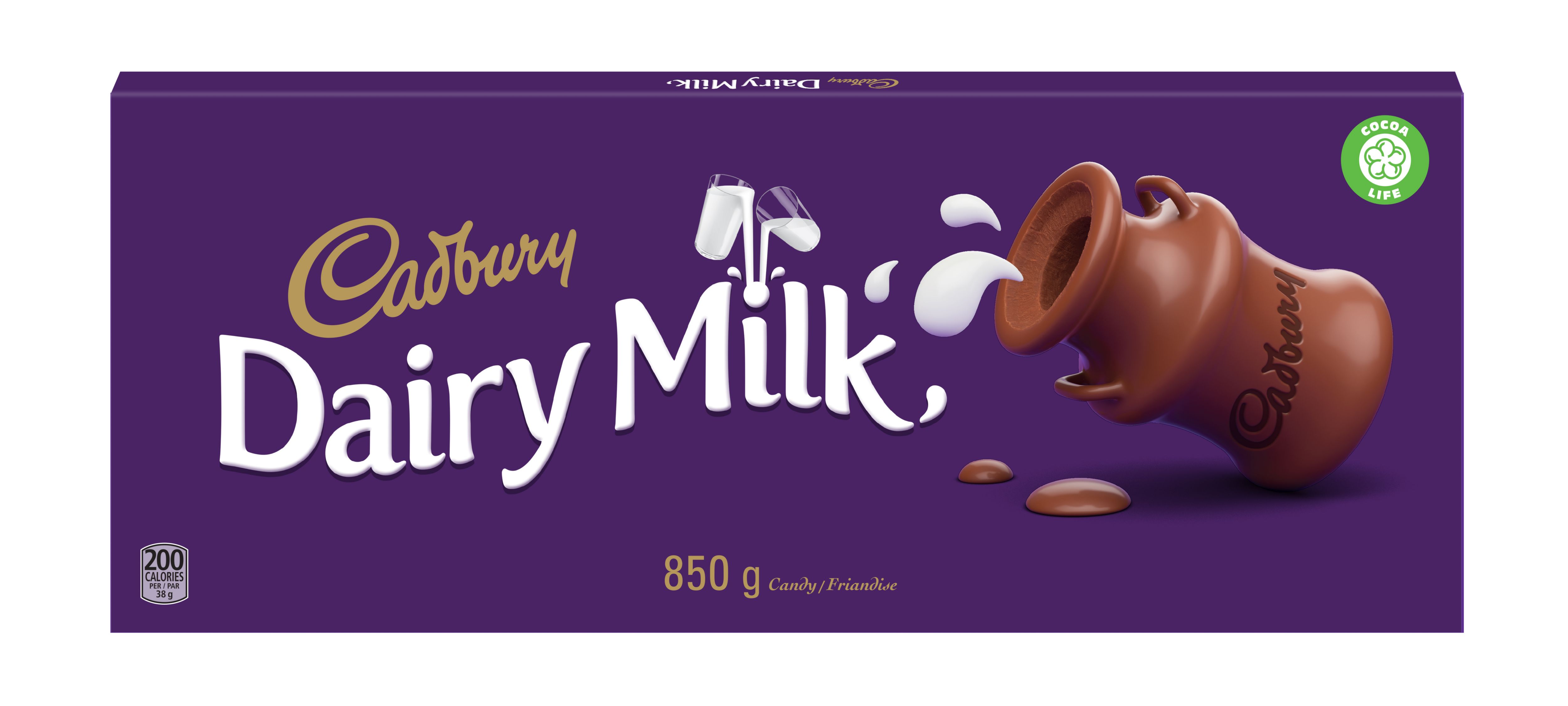Cadbury Dairy Milk Chocolate Bar 850 G