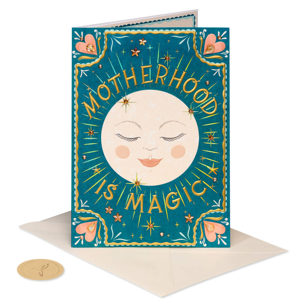 Motherhood is Magic Mother's Day Greeting Card