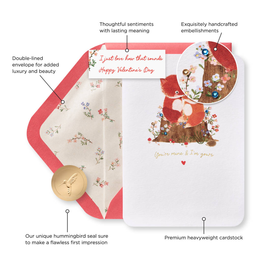 Love How That Sounds Valentines Day Greeting Card