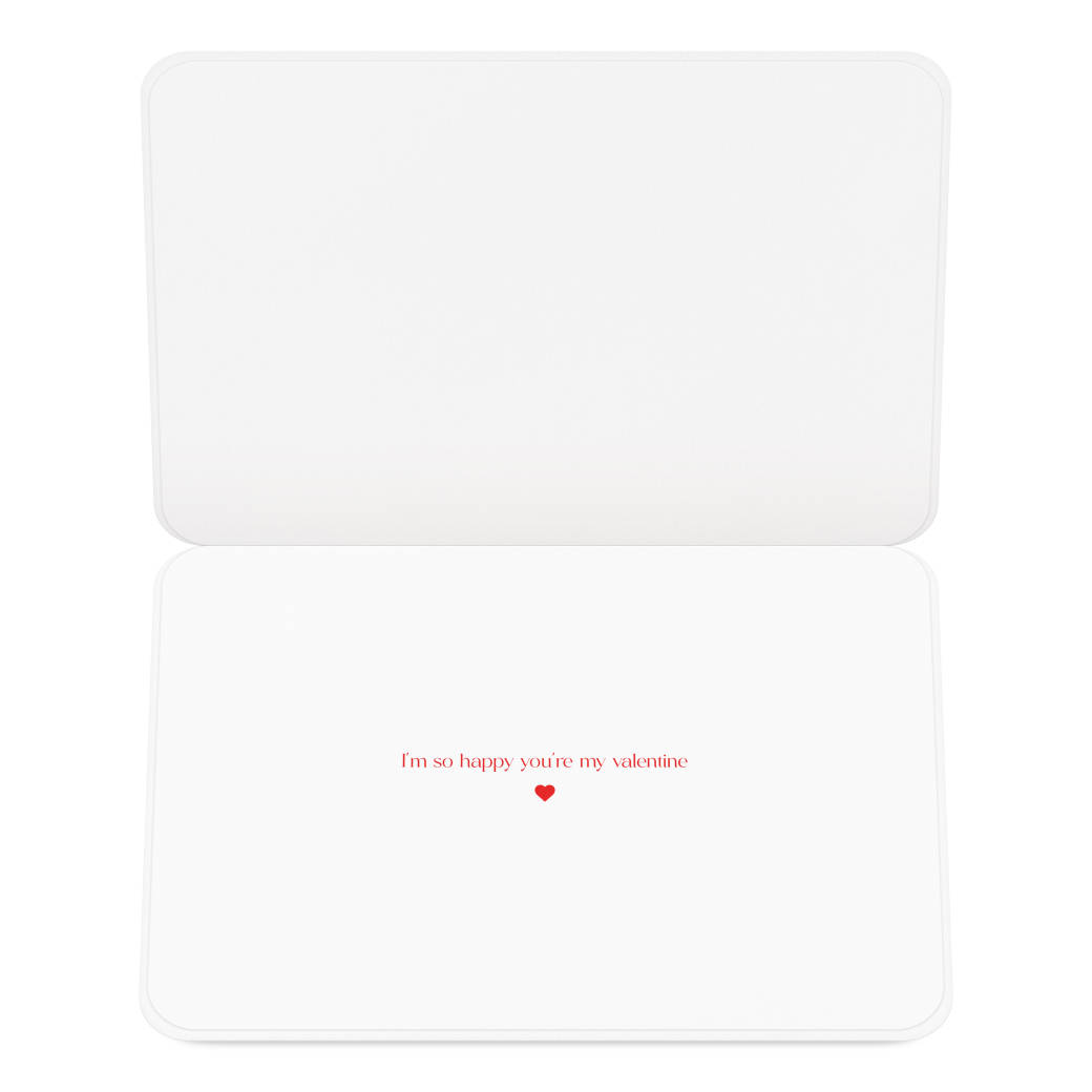 I'm So Happy Valentines Day Greeting Card