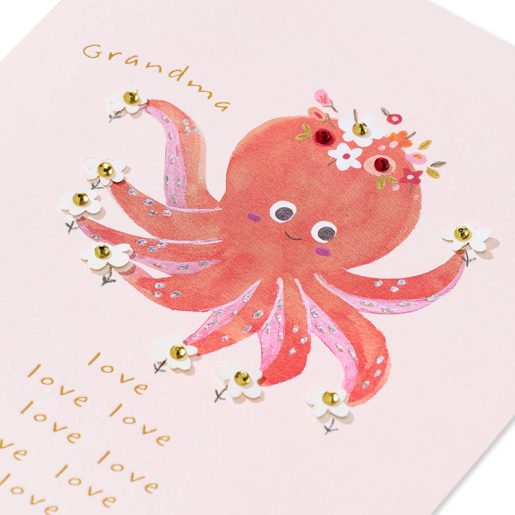 With All My Heart Mother's Day Greeting Card for Grandma Image 5