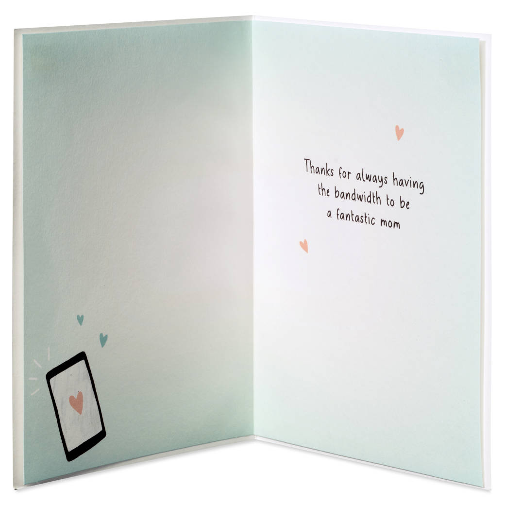 Tech-Savvy Love Mother's Day Greeting Card
