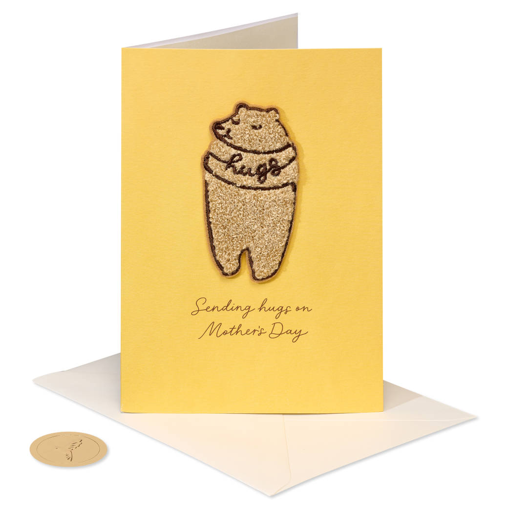 Sending Hugs Mother's Day Greeting Card