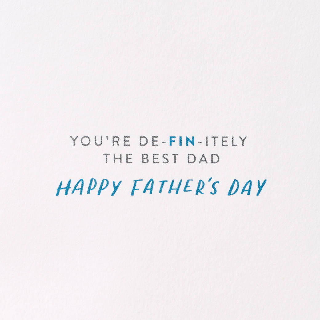 The Best Dad Father's Day Greeting Card Image 3