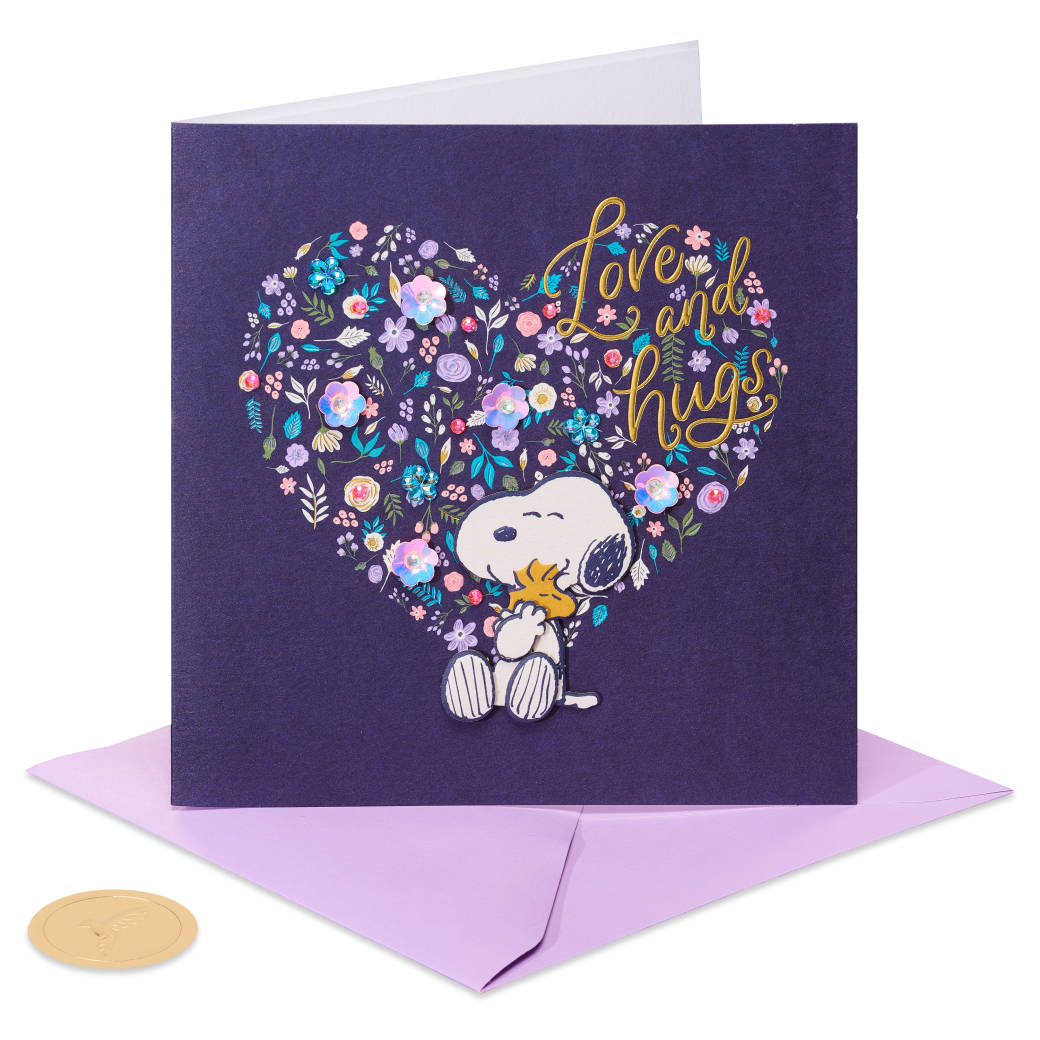 Best Mom Ever Snoopy Mother's Day Greeting Card Image 3