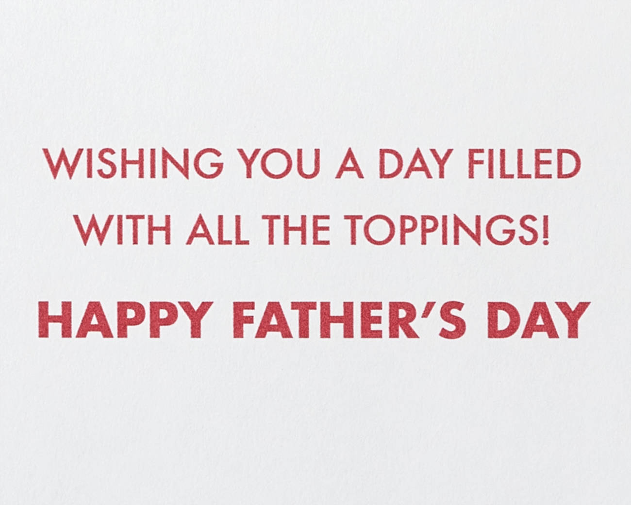 All the Toppings Father's Day Greeting CardImage 2