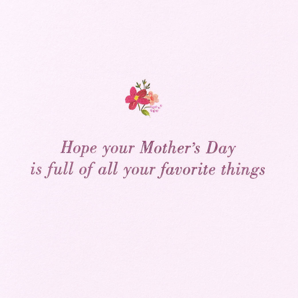 Your Favorite Things Mother's Day Greeting Card
