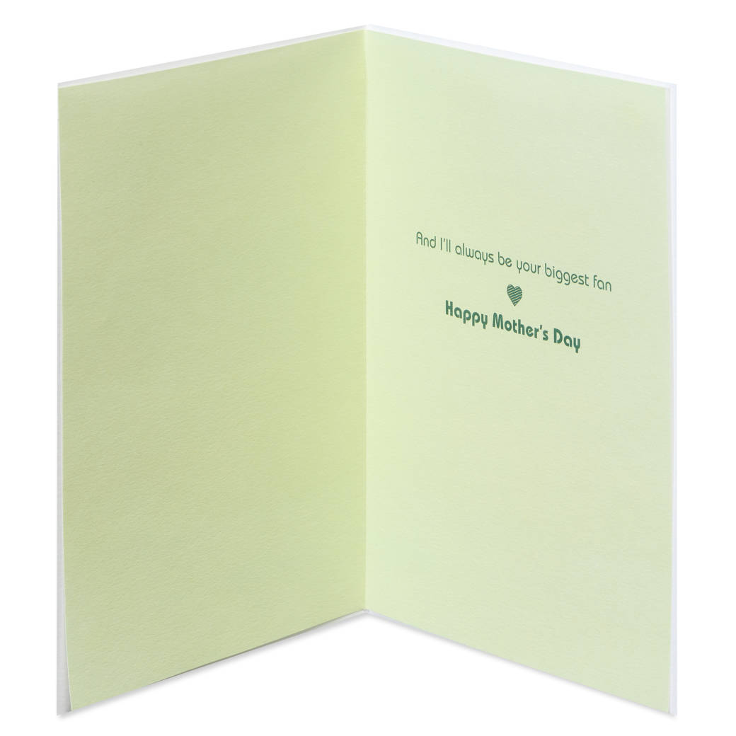 Biggest Fan Pickleball Mother's Day Greeting Card Image 2