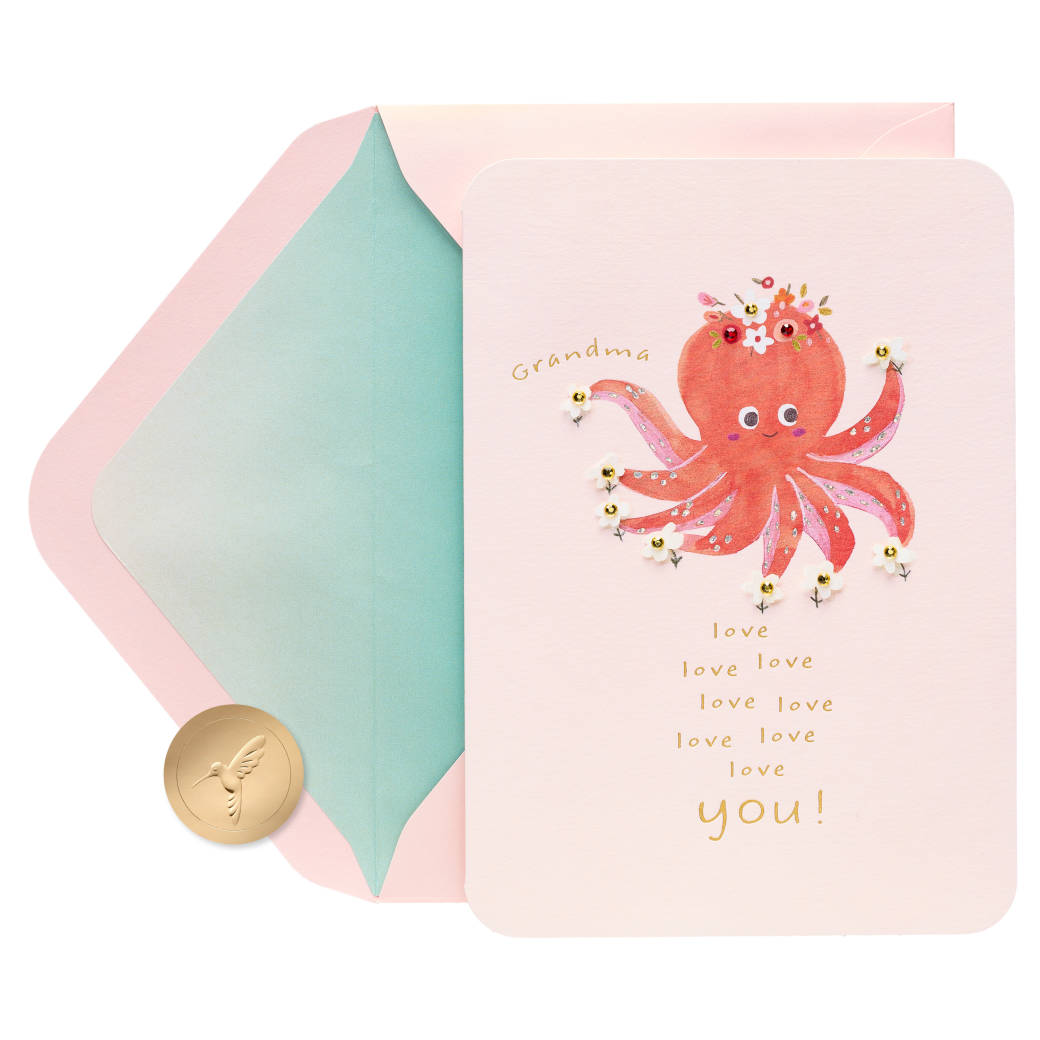 With All My Heart Mother's Day Greeting Card for Grandma Image 1