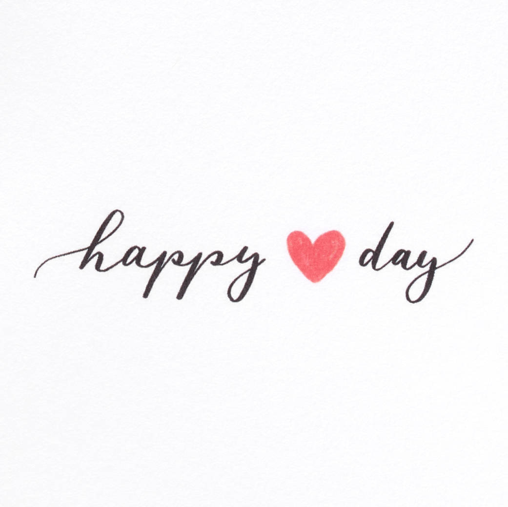 Happy Heart Day  Cat Valentines Day Greeting Card