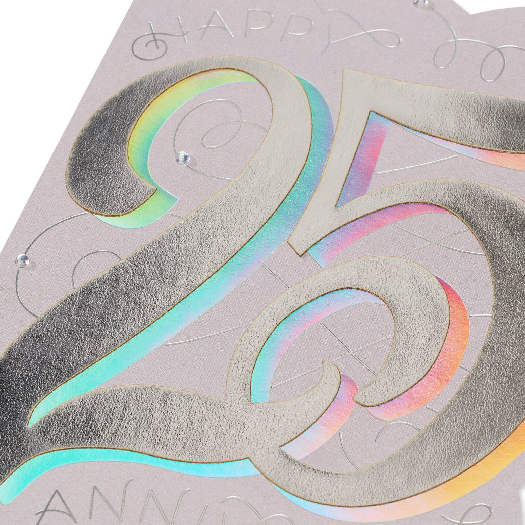 All The Love 25th Anniversary Greeting Card Image 5