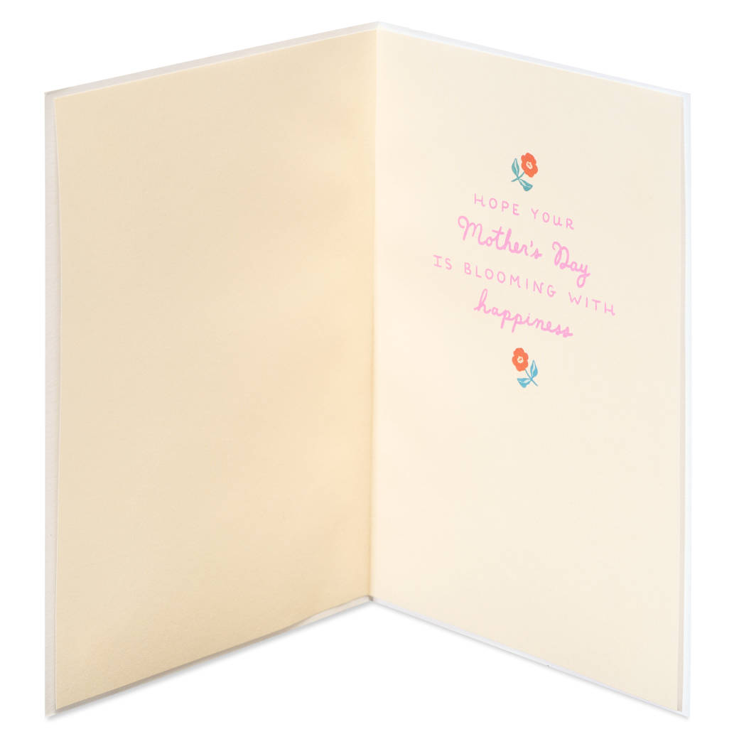 Blooming with Happiness Mother's Day Greeting Card