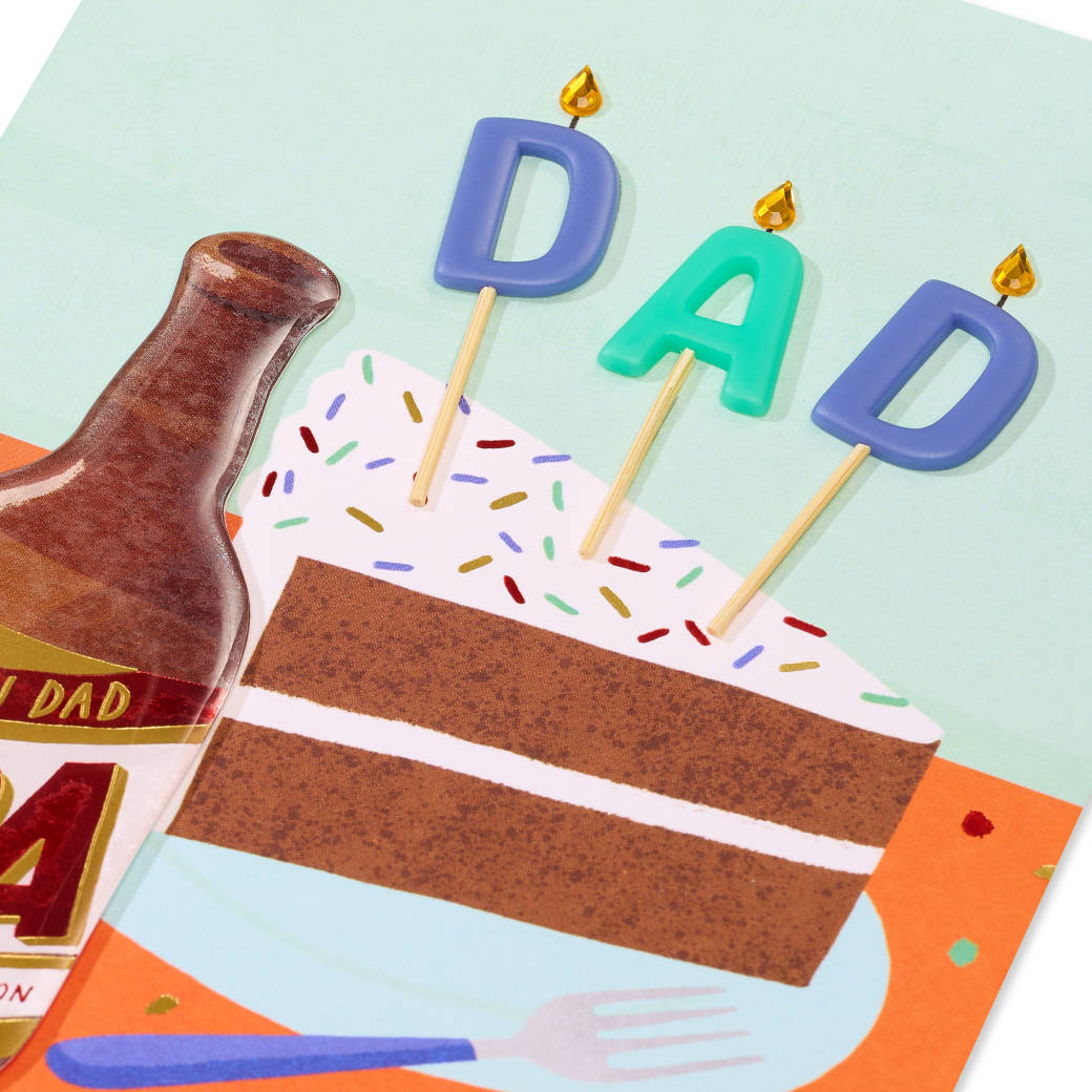Hoppy Birthday Birthday Greeting Card for Dad Image 5