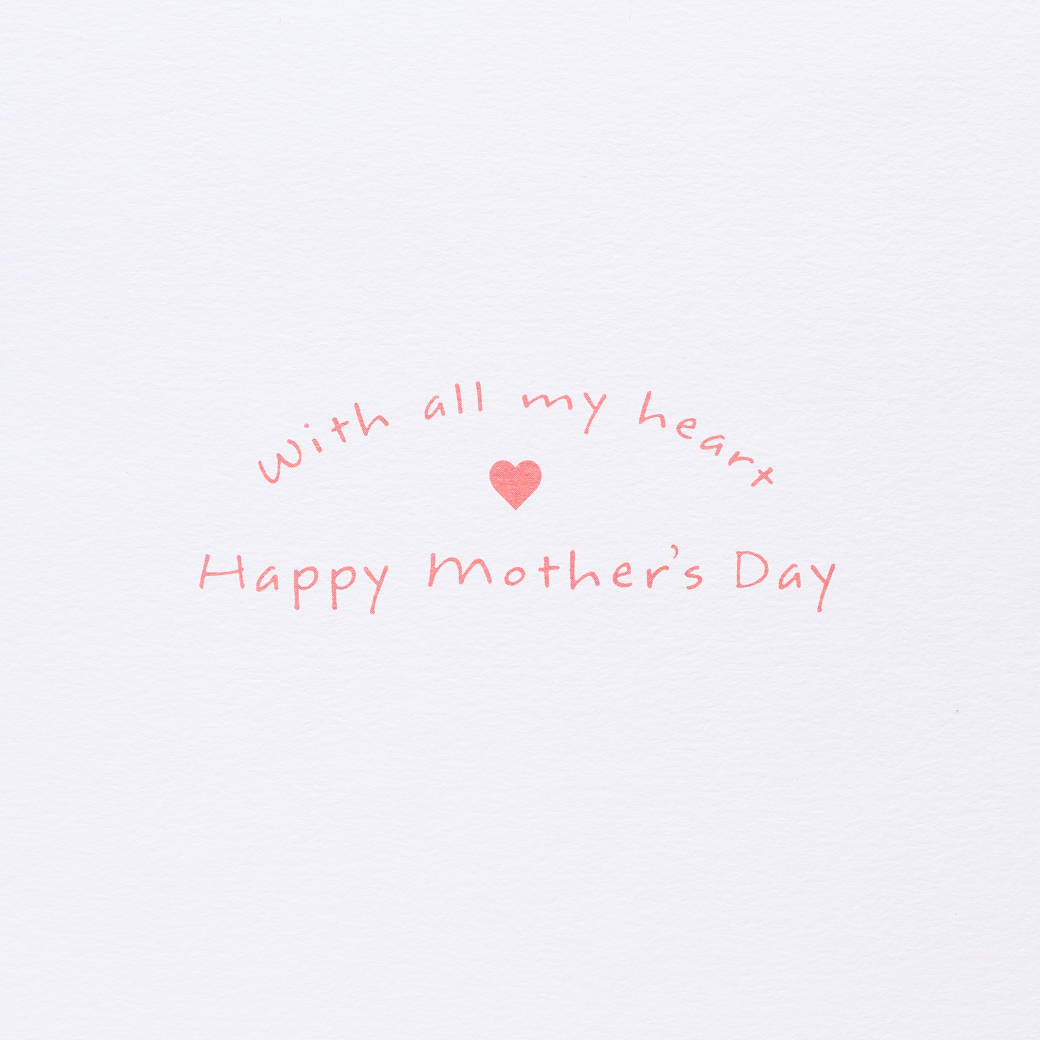 With All My Heart Mother's Day Greeting Card for Grandma Image 4