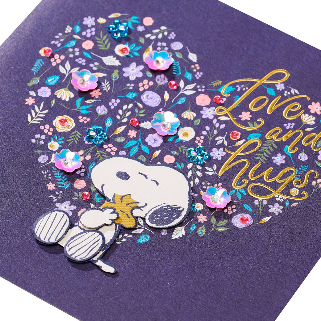 Best Mom Ever Snoopy Mother's Day Greeting Card Image 5