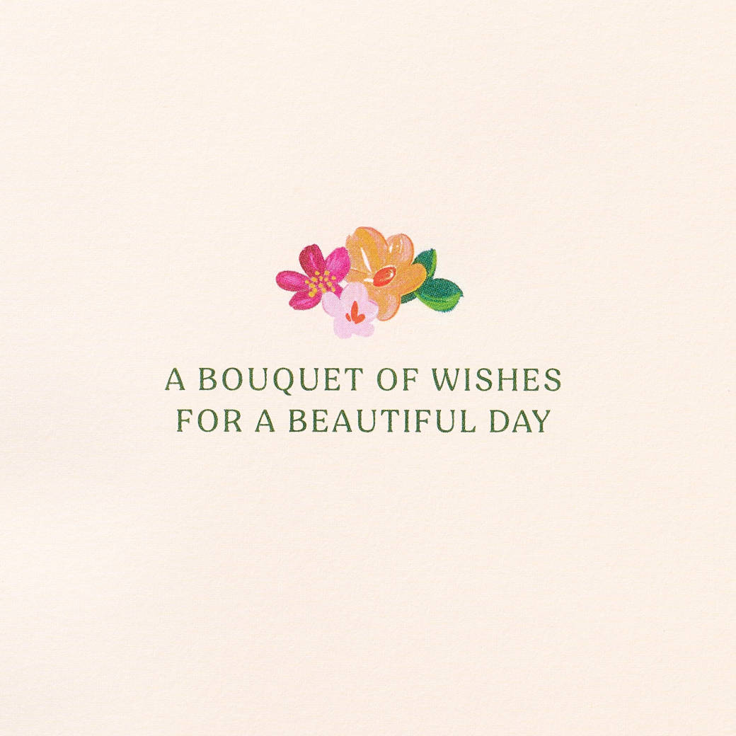 A Bouquet of Wishes Mother's Day Greeting Card 