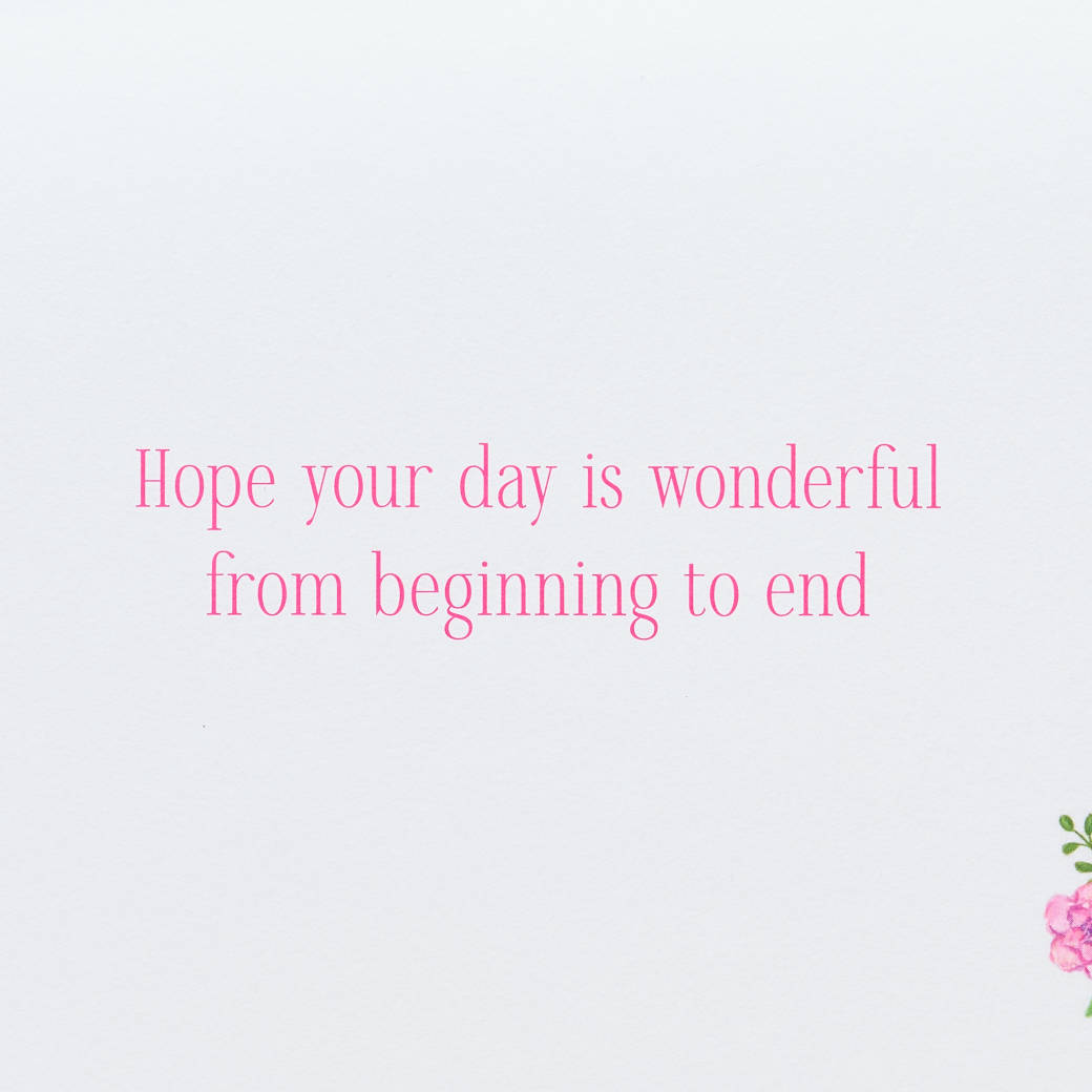 Beginning to End Mother's Day Greeting Card- Designed by Bella Pilar Image 4
